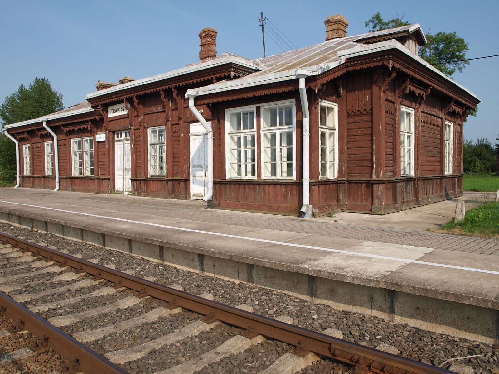 Dworzec kolejowy, Trakiszki