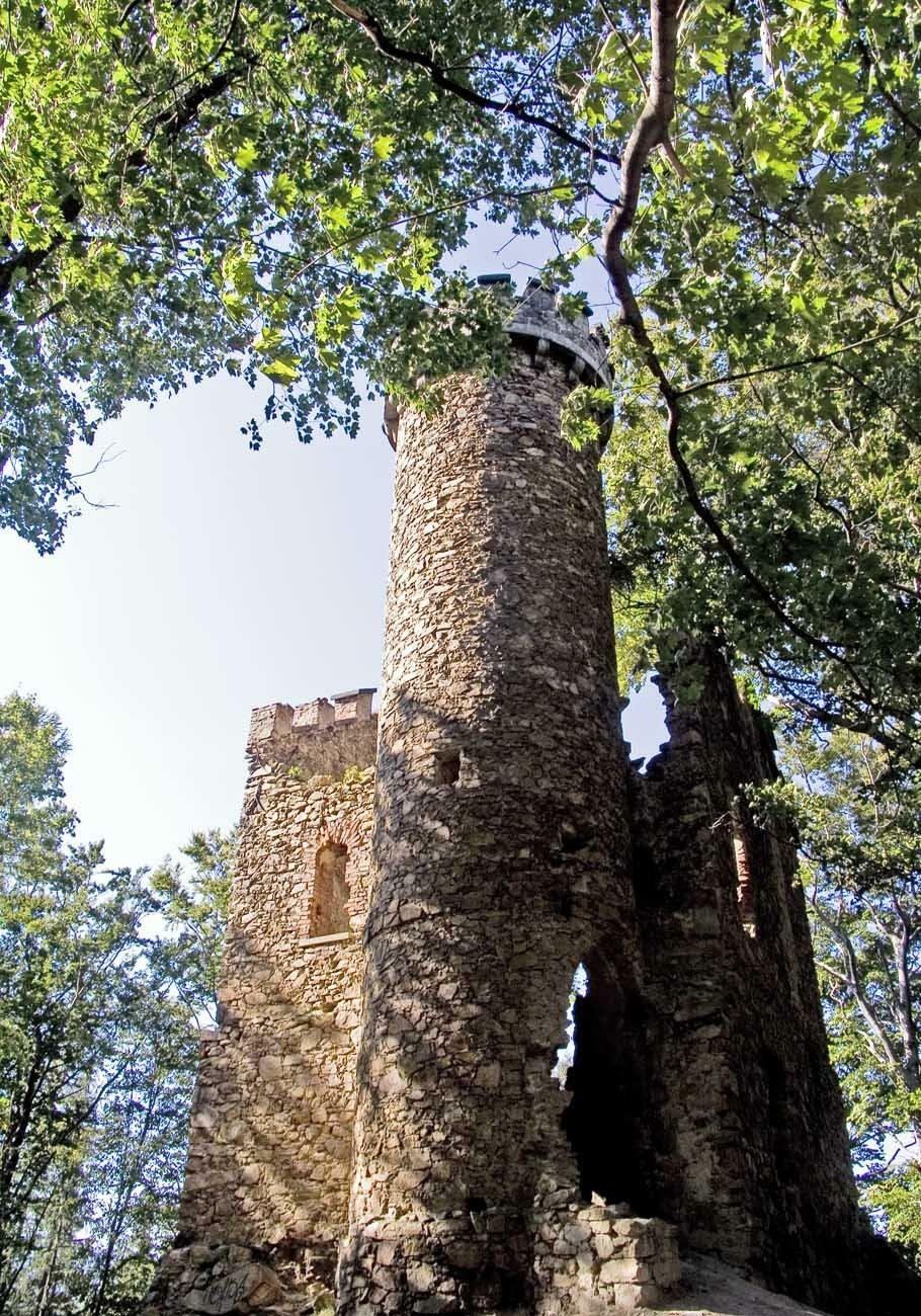 Sztuczne ruiny, tzw. Zamek Henryka, Staniszów