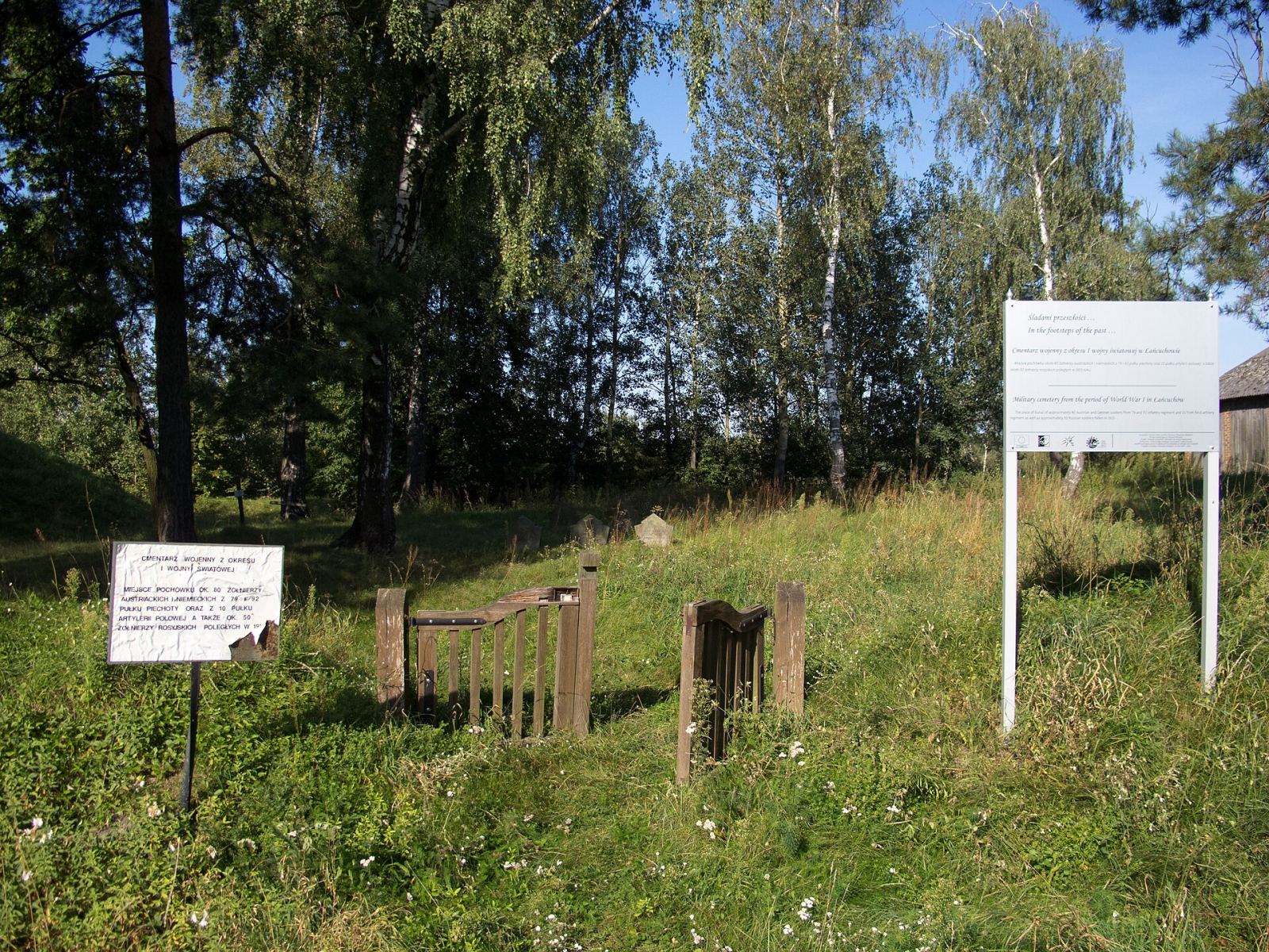 Cmentarz wojenny z I wojny światowej, Łańcuchów