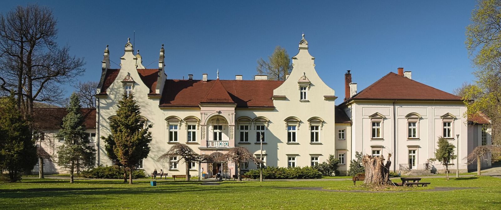 Zespół pałacowo-parkowy, Rajcza