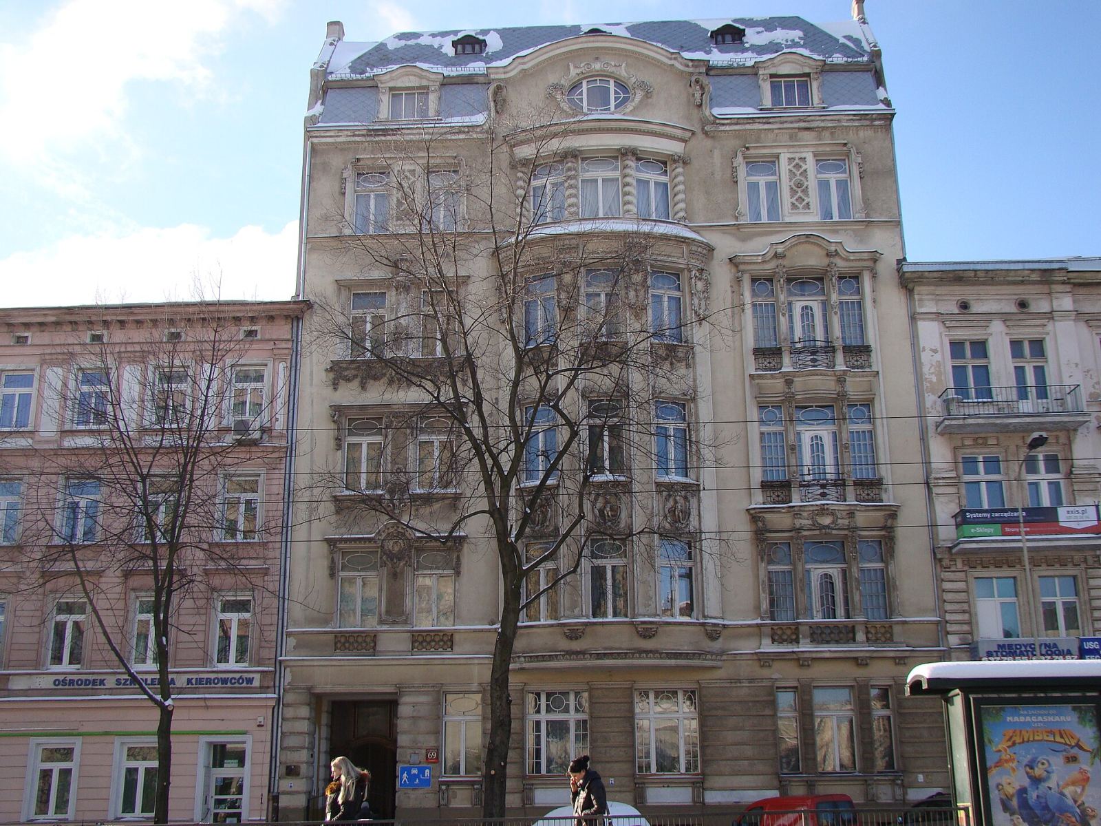 Kamienica z oficyną, Łódź