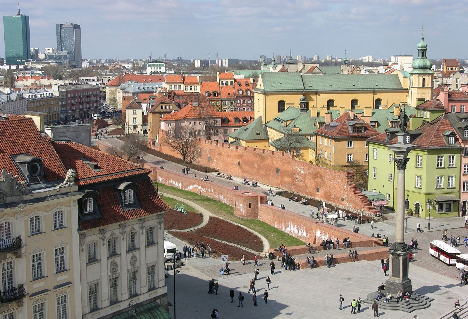 Mury obronne Starego Miasta, Warszawa
