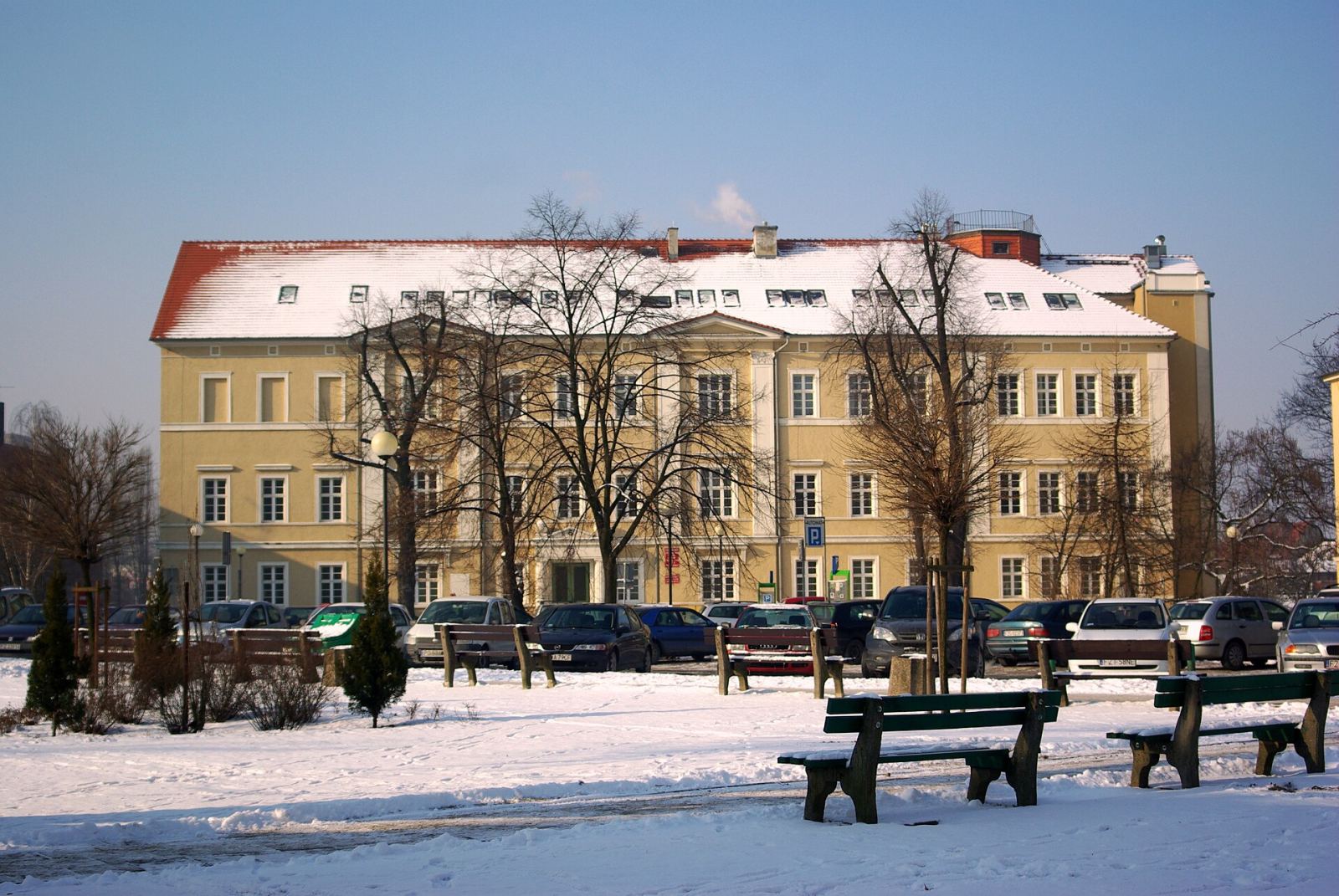 Gimnazjum im. Fryderyka Wilhelma IV, ob. Sąd Okręgowy, Zielona Góra