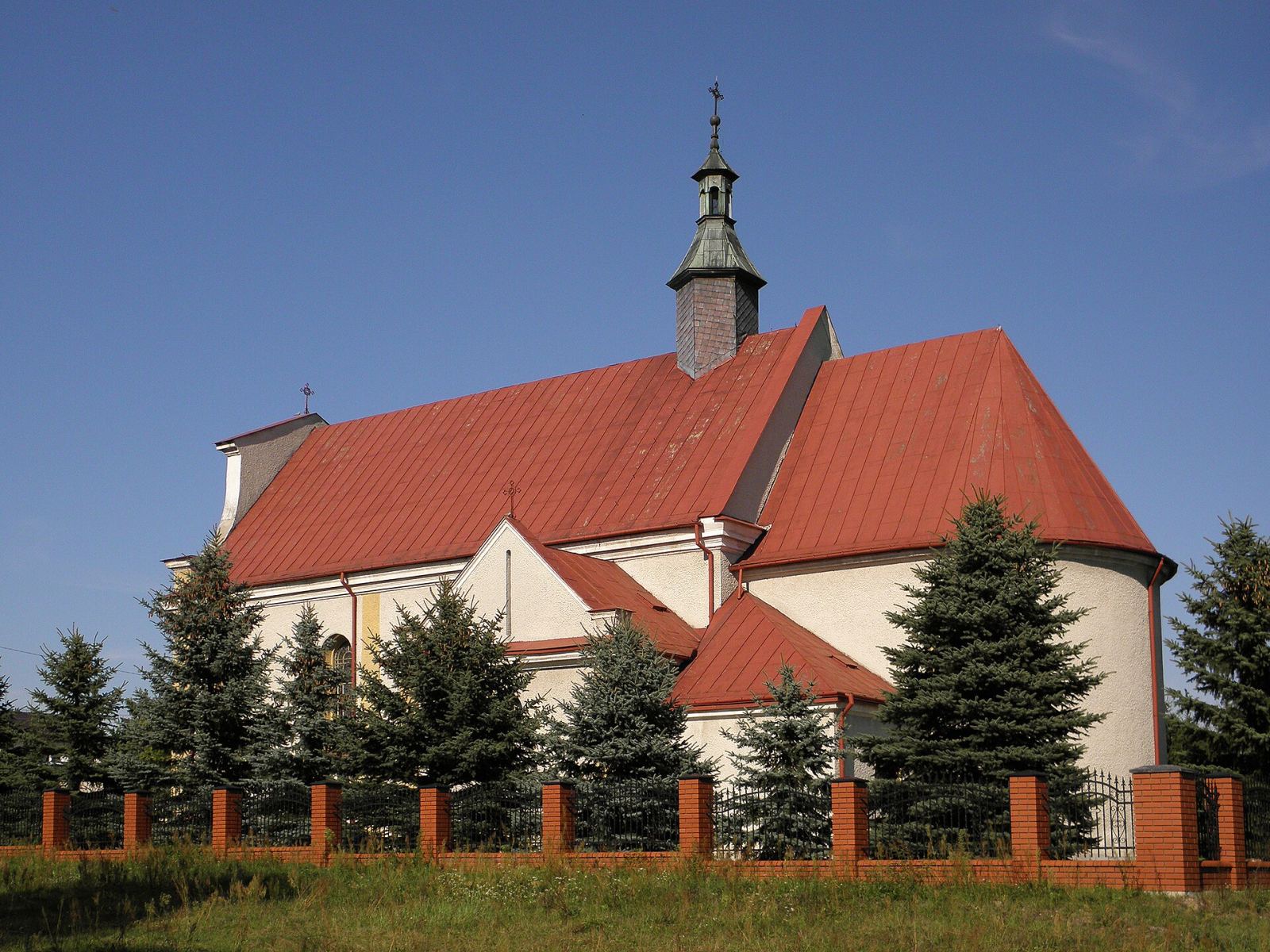 Kościół, ob. parafialny pw. Zwiastowania Najświętszej Marii Panny, Nowy Kazanów