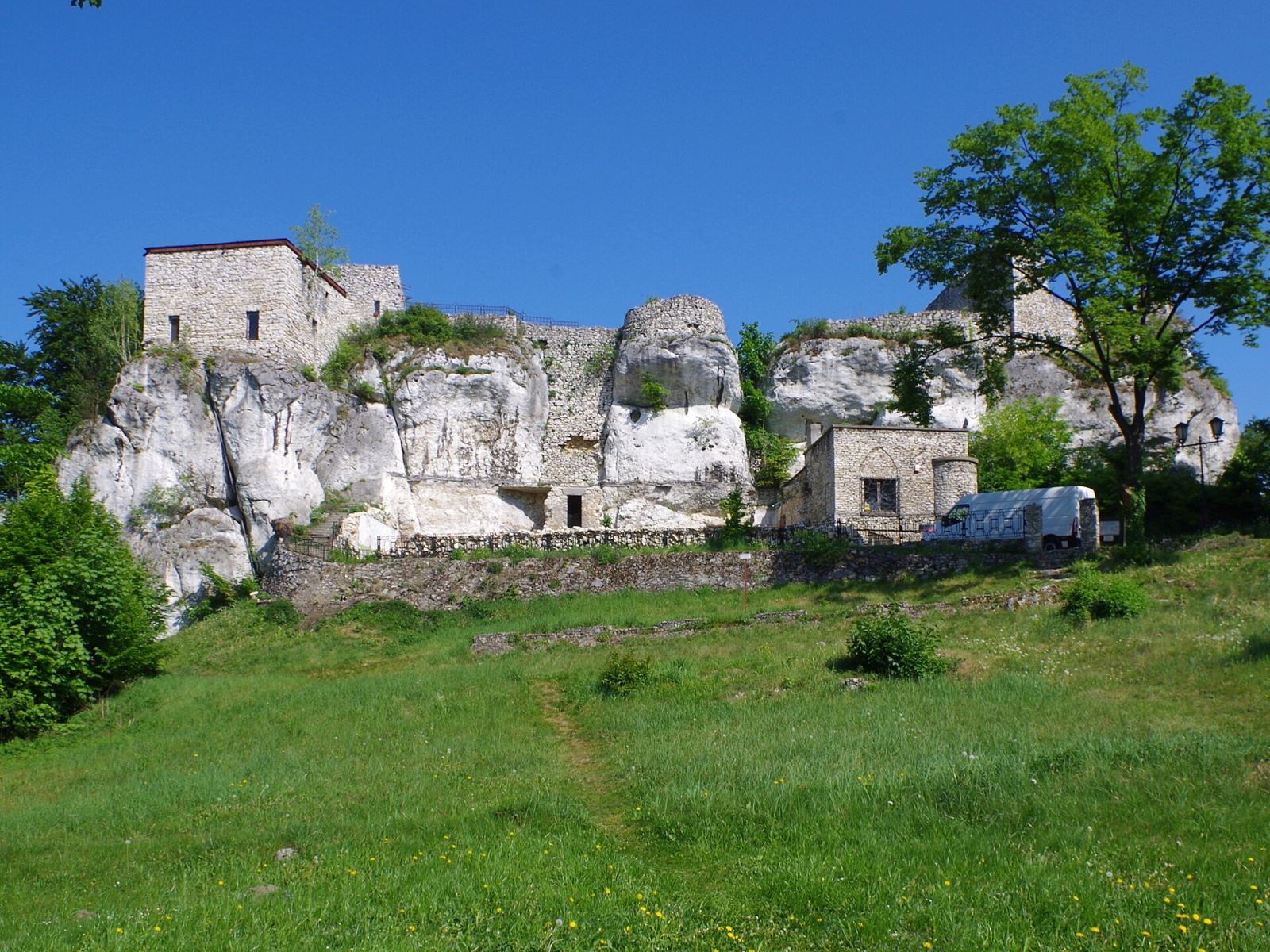 Ruiny zamku, Zawiercie