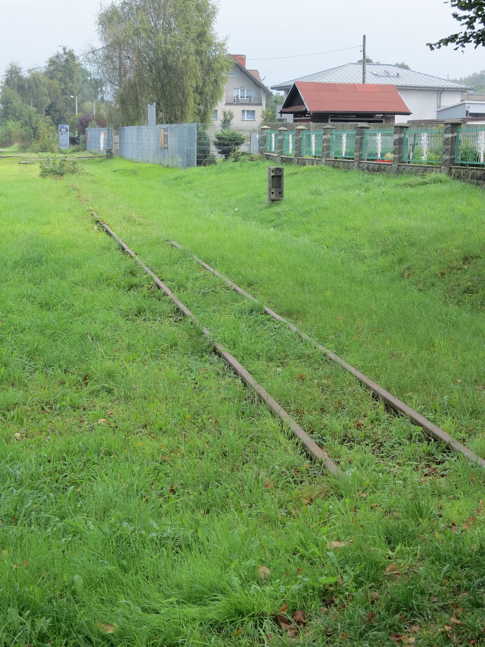 Linia kolejki wąskotorowej na odcinku Nieborowice-Rudy, Nieborowice