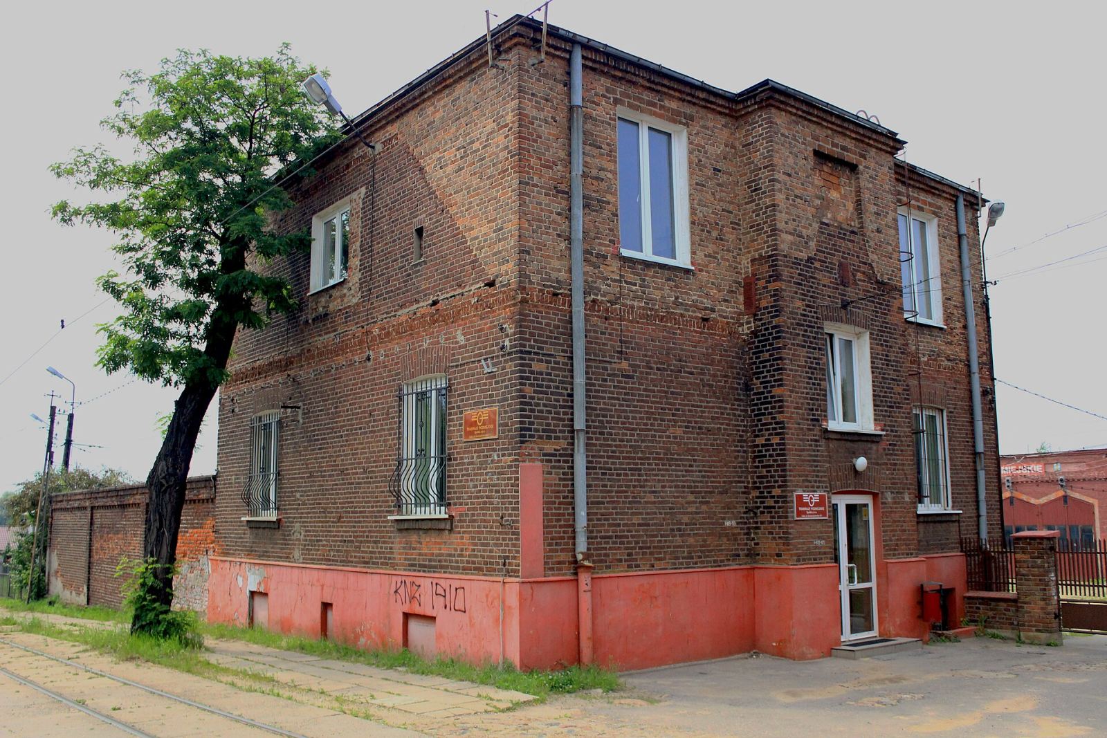 Budynek d. konduktorowni, ob. socjalny, Łódź
