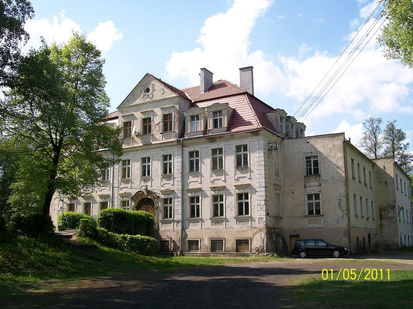 Pałac, ob. szkoła, Twardogóra