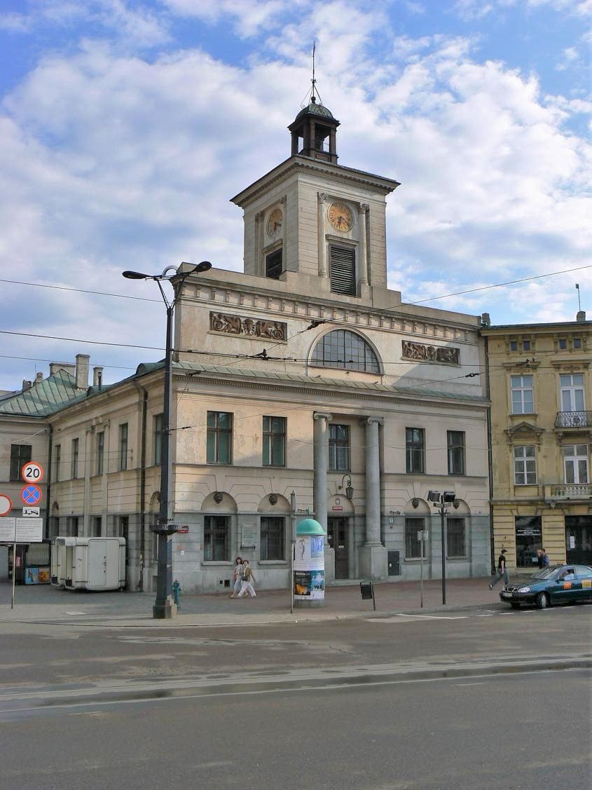 Ratusz, ob. archiwum, Łódź