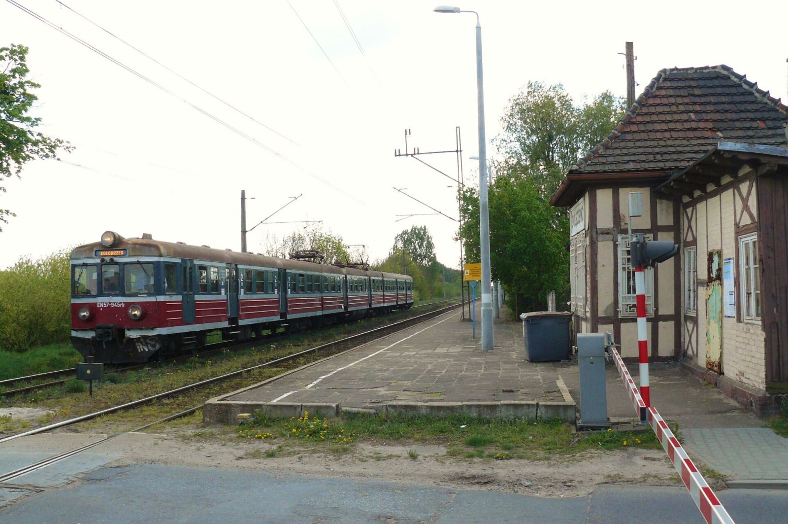 Stacja kolejowa, Golęczewo