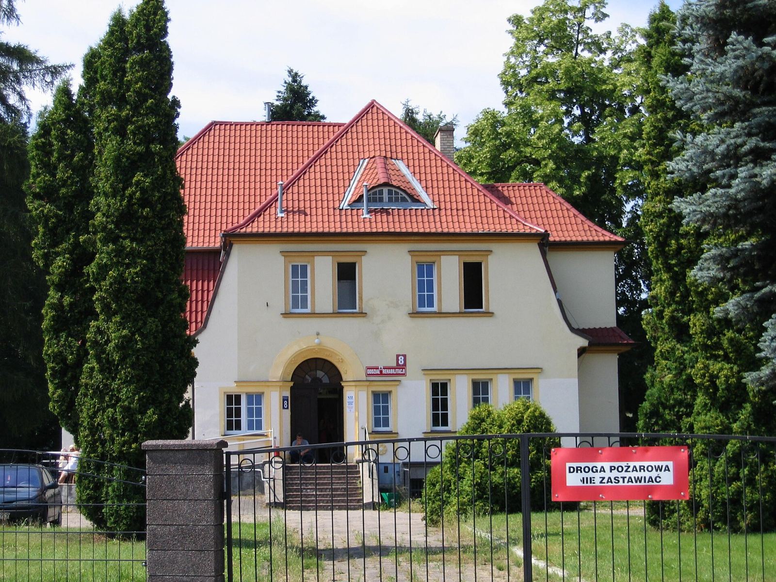 Willa, ob. oddział rehabilitacji, Choszczno