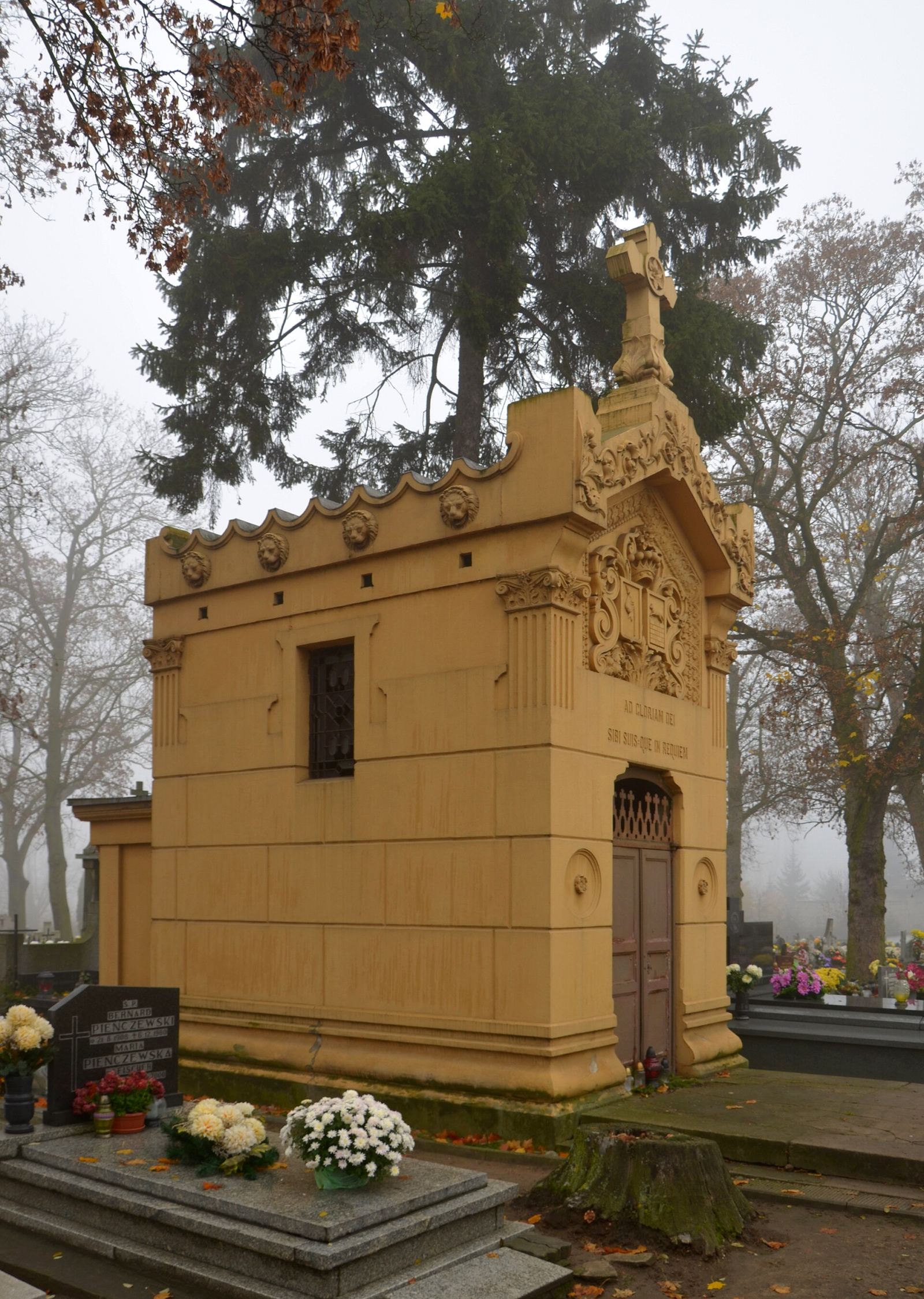 Mauzoleum rodziny Zawiszów-Czarnych, Chełmża