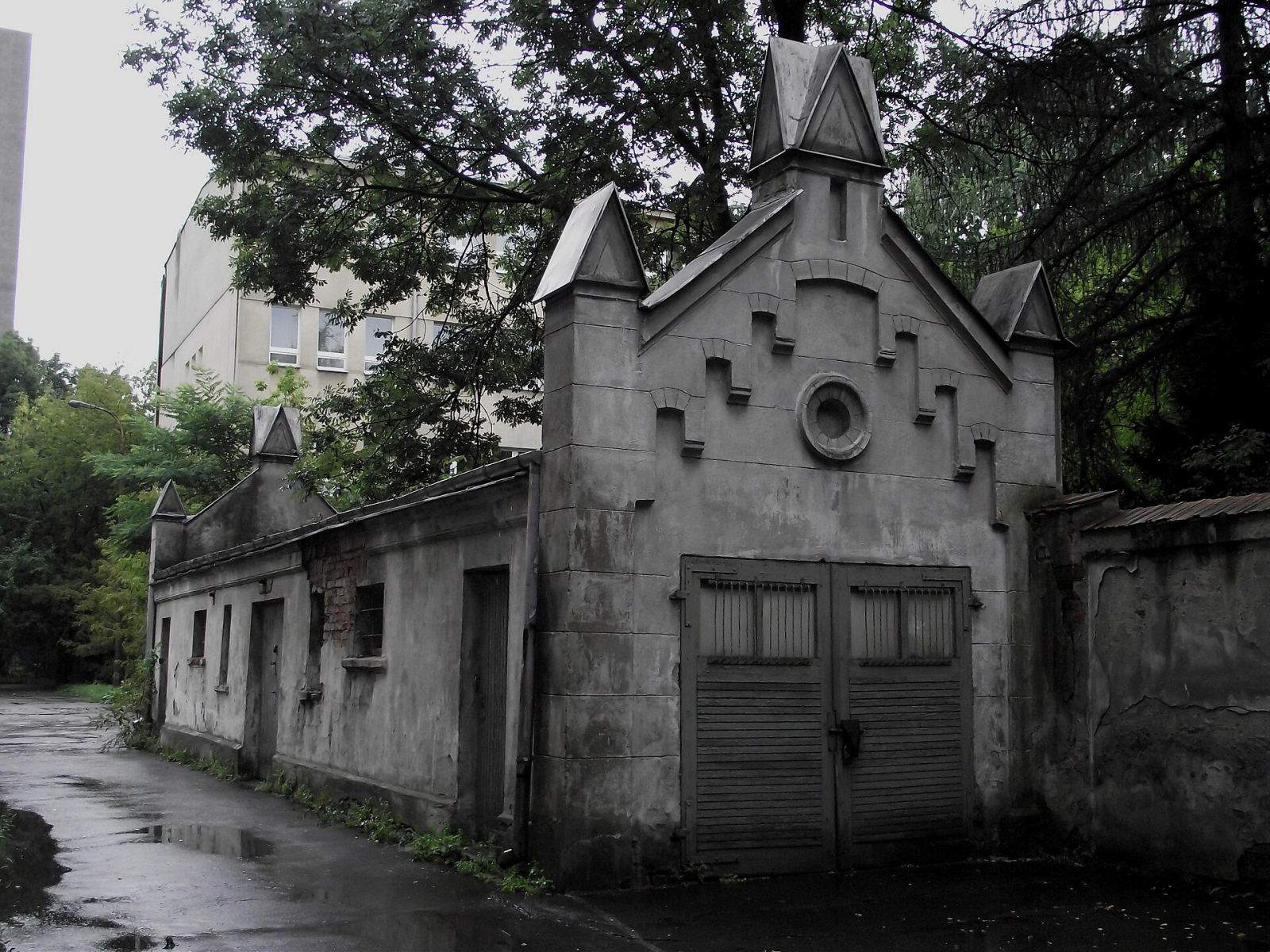 Budynek gospodarczy, Warszawa