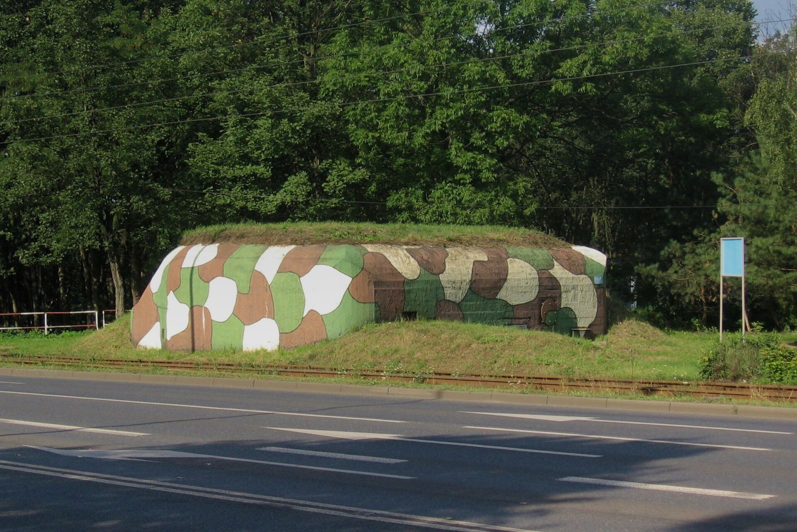 Ciężki schron bojowy nr 5, element Punktu Oporu Łagiewniki Obszaru Warownego Śląsk, Chorzów