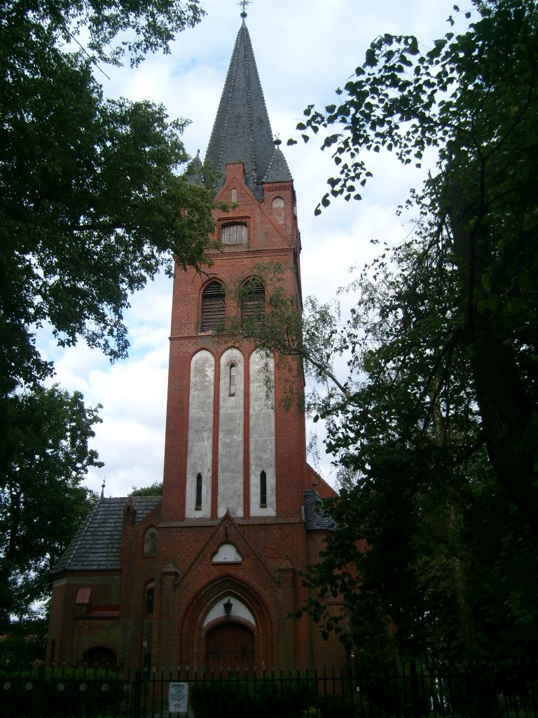 Kościół ewangelicki, ob. rzymskokatolicki filialny pw. Dobrego Pasterza, Konojady