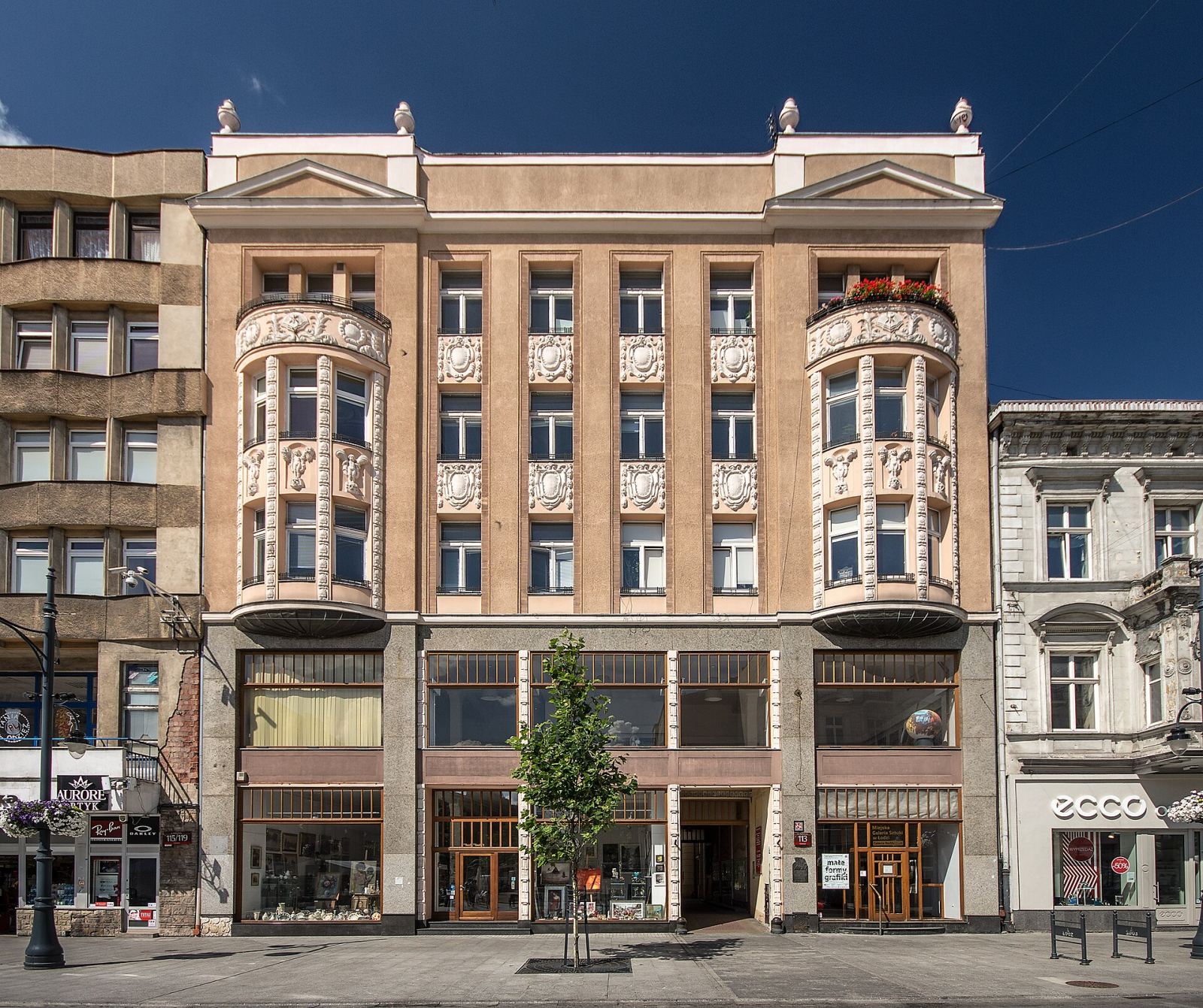 Kamienica Alberta Bohme z oficynami, Łódź