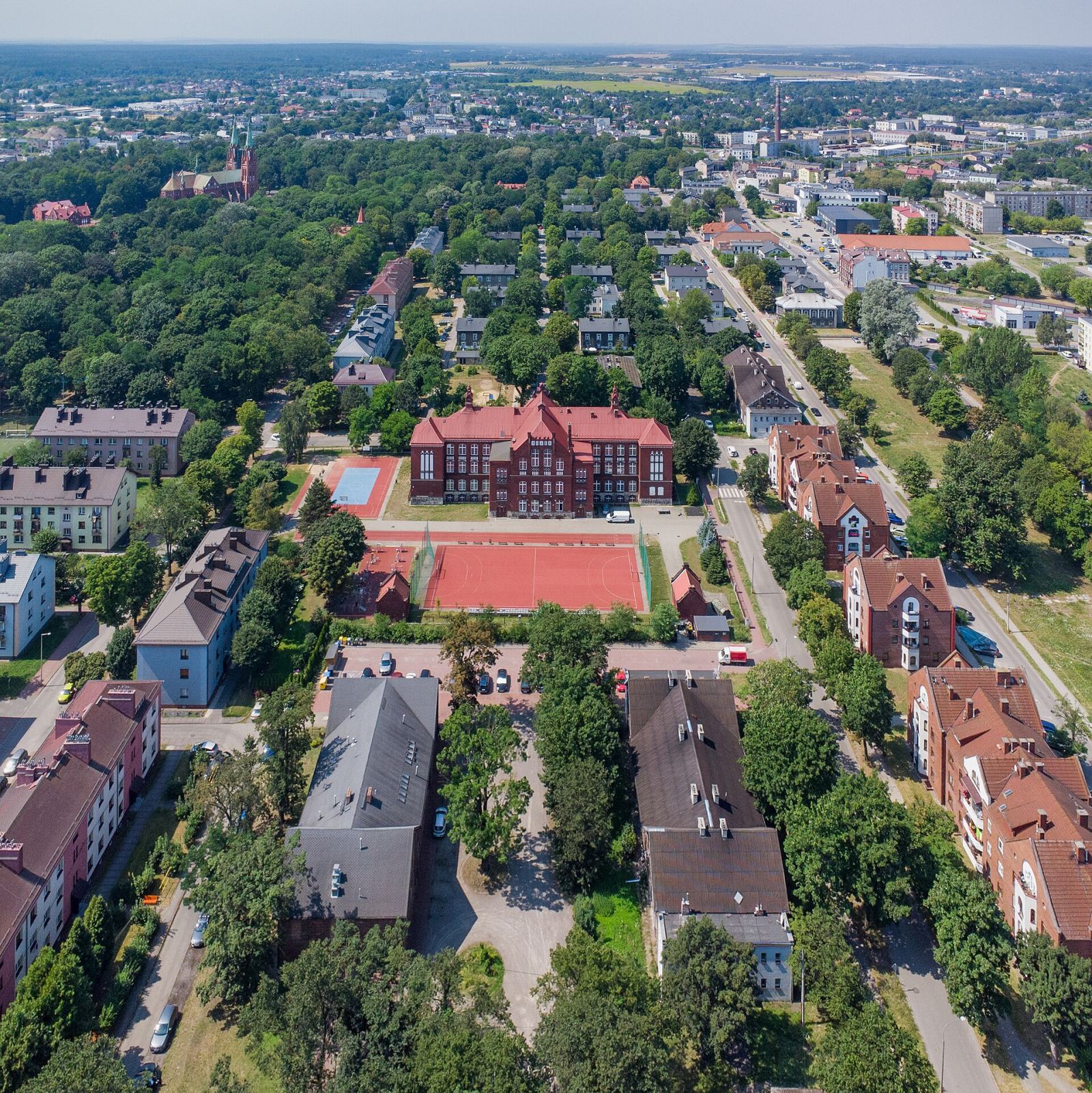 Układ osiedla robotniczego TAZ, Zawiercie
