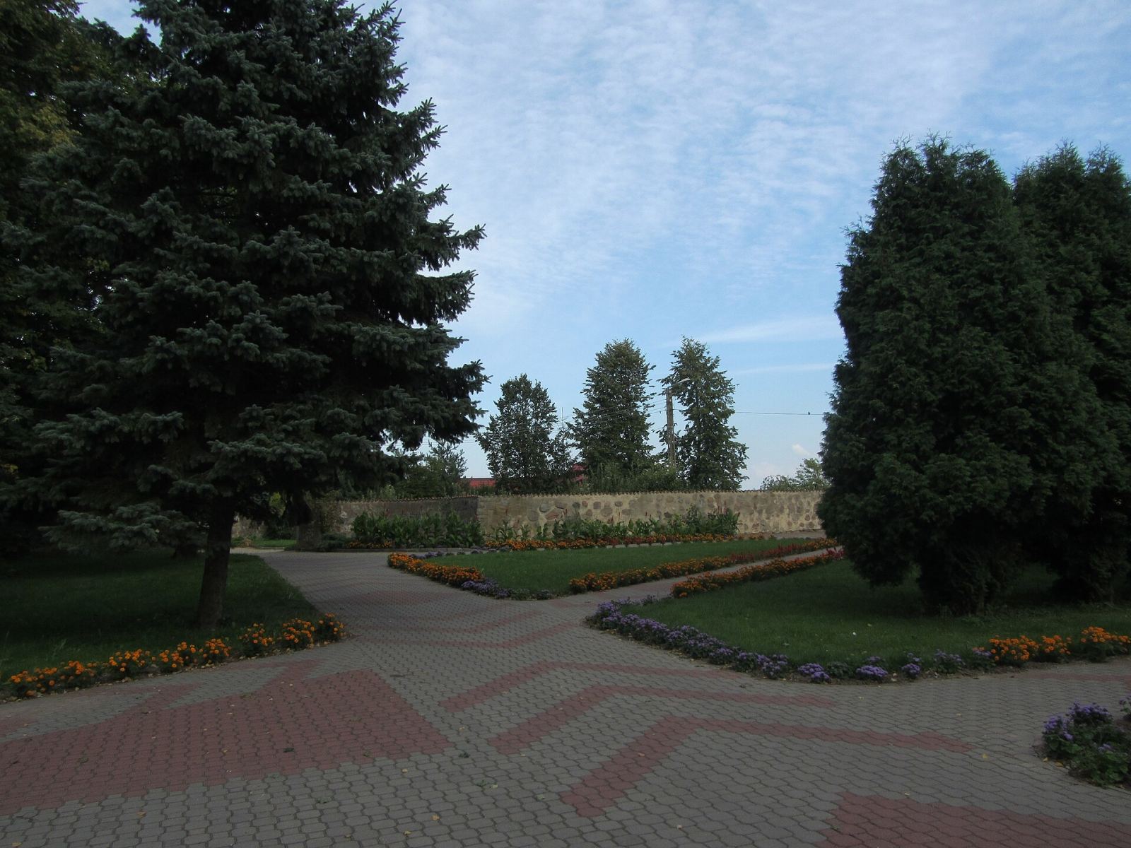 Dawny ogród i dziedziniec, Tykocin