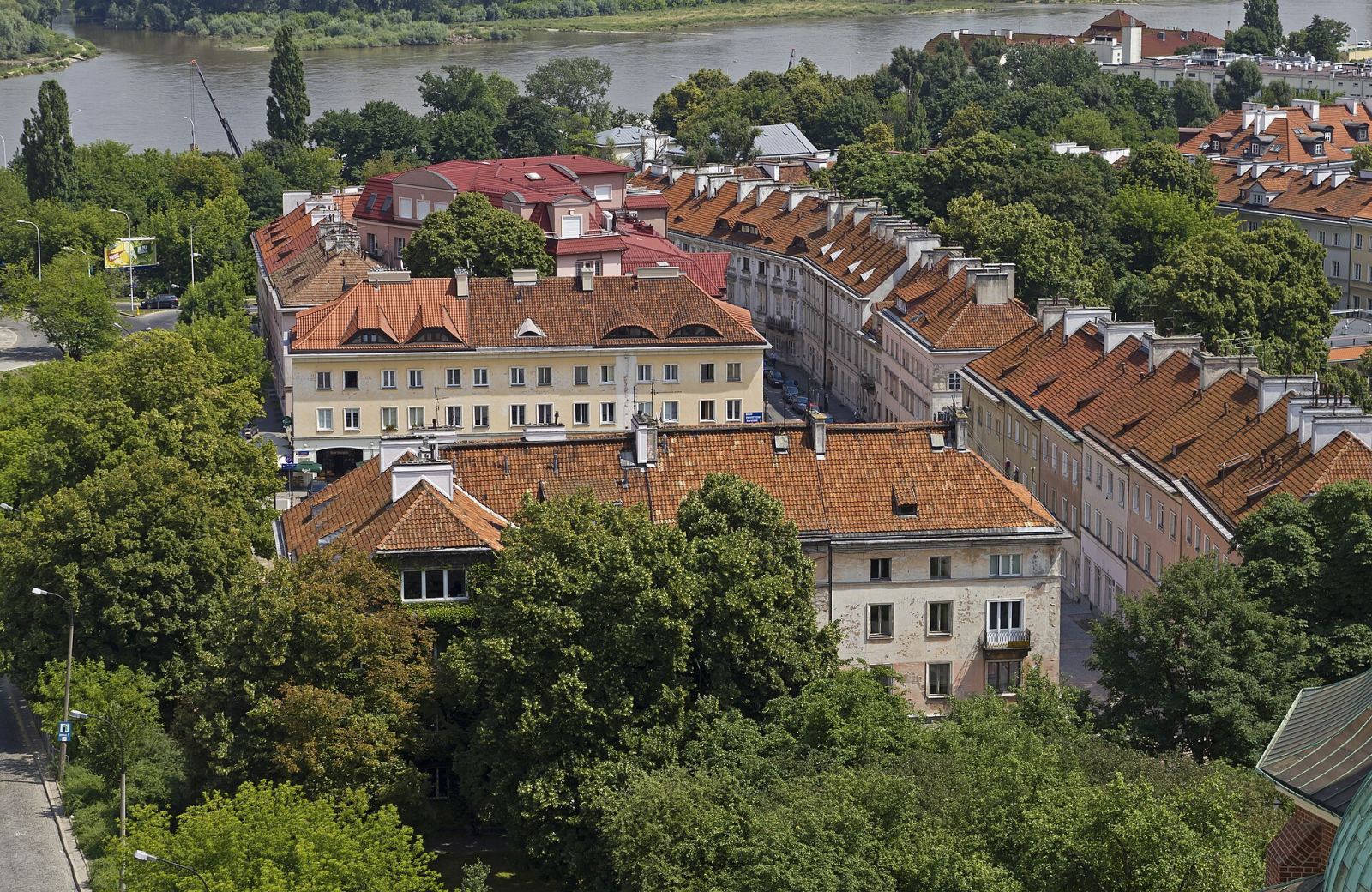 Układ urbanistyczny Kolonii Mieszkaniowej Mariensztat, Warszawa