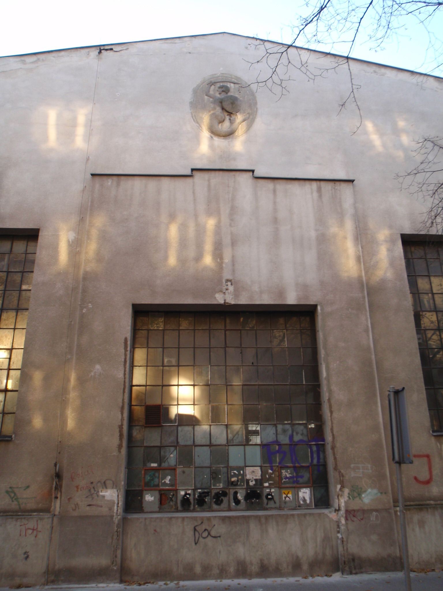 Garaż Zakładu Oczyszczania Miasta, Warszawa