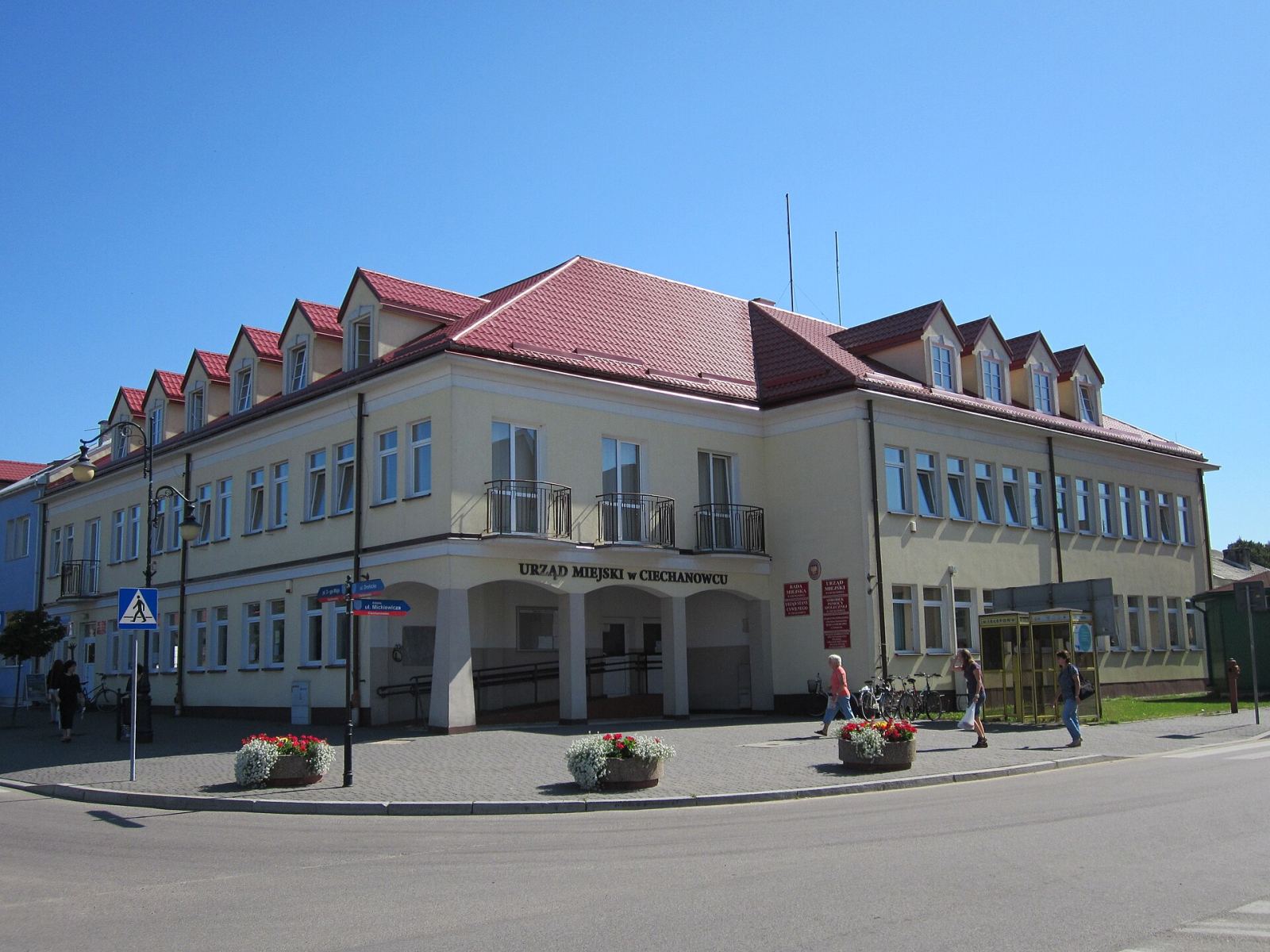 Magistrat, ob. budynek produkcyjny, Ciechanowiec