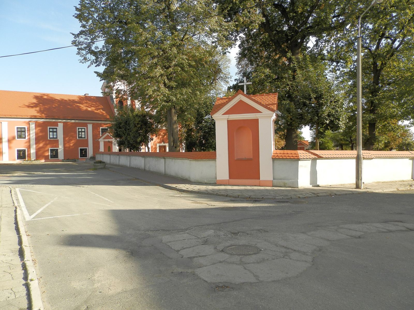 Ogrodzenie dziedzińca odpustowego, tzw. Ogrójca, Kłodawa