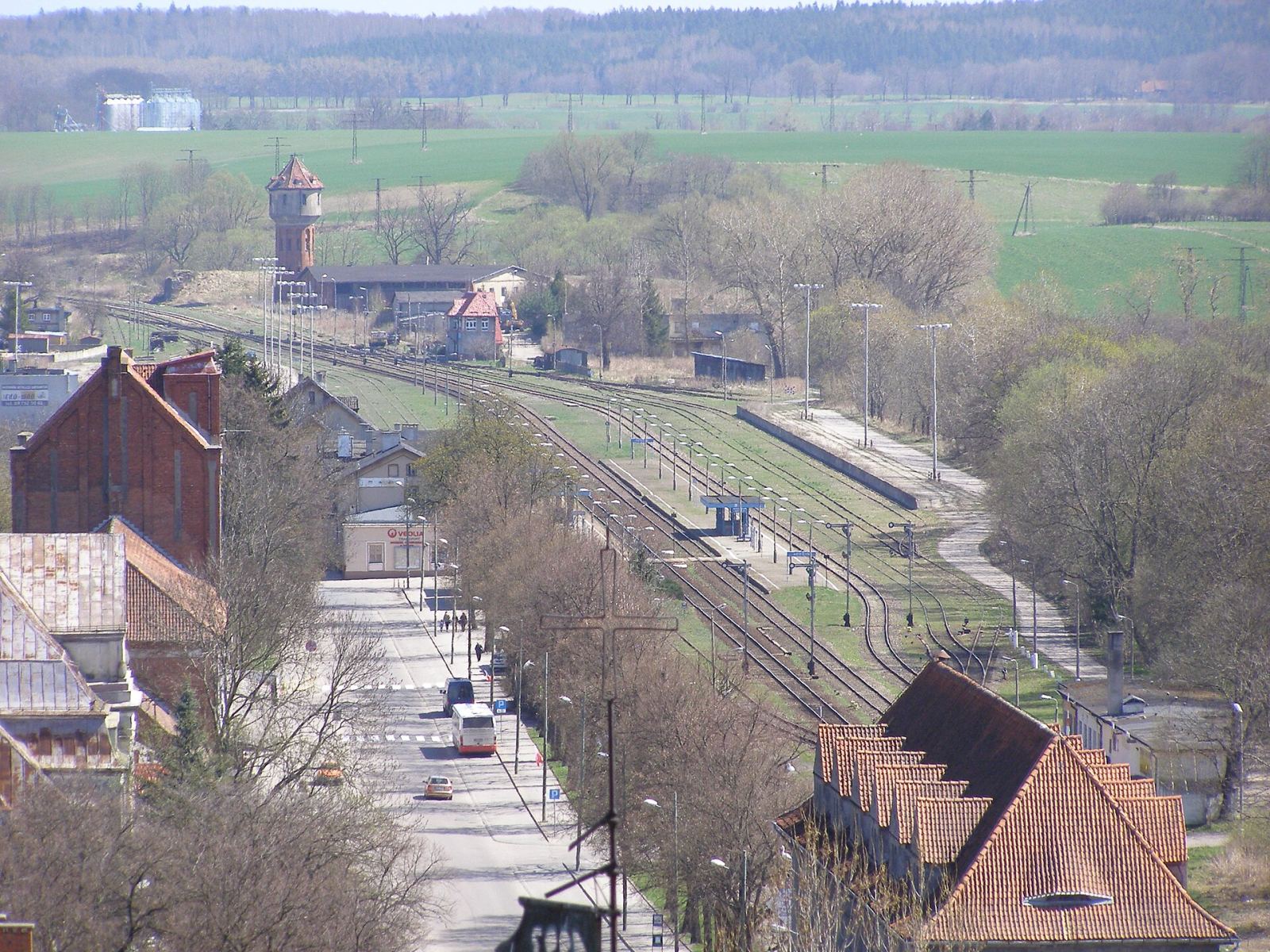 Zespół zabudowy dworca, Parcz