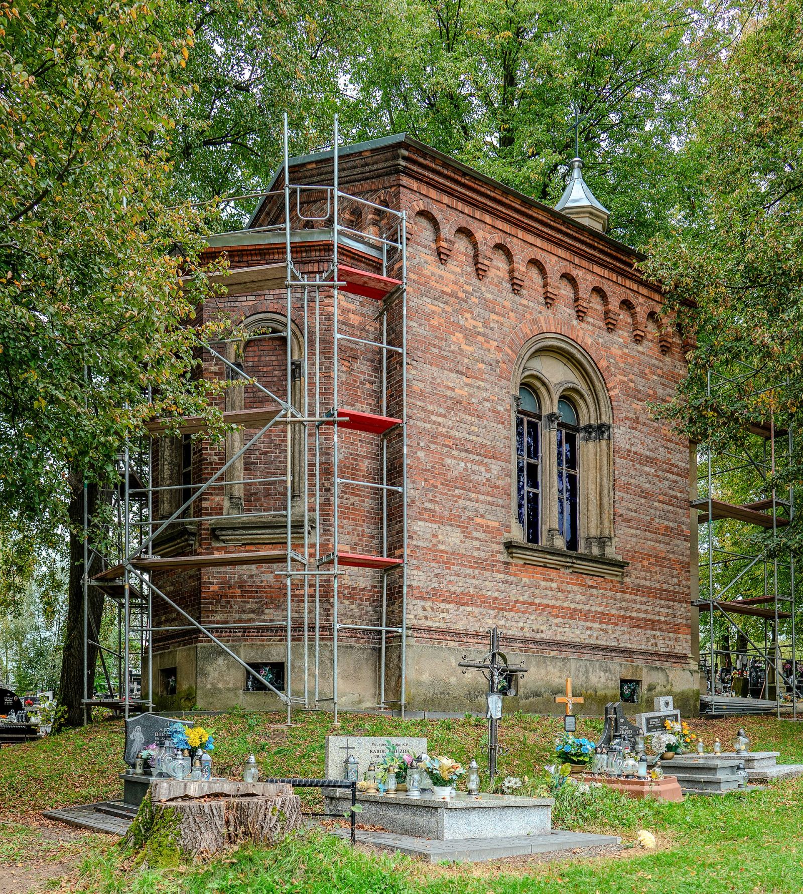 Kaplica cmentarna, Krzywaczka