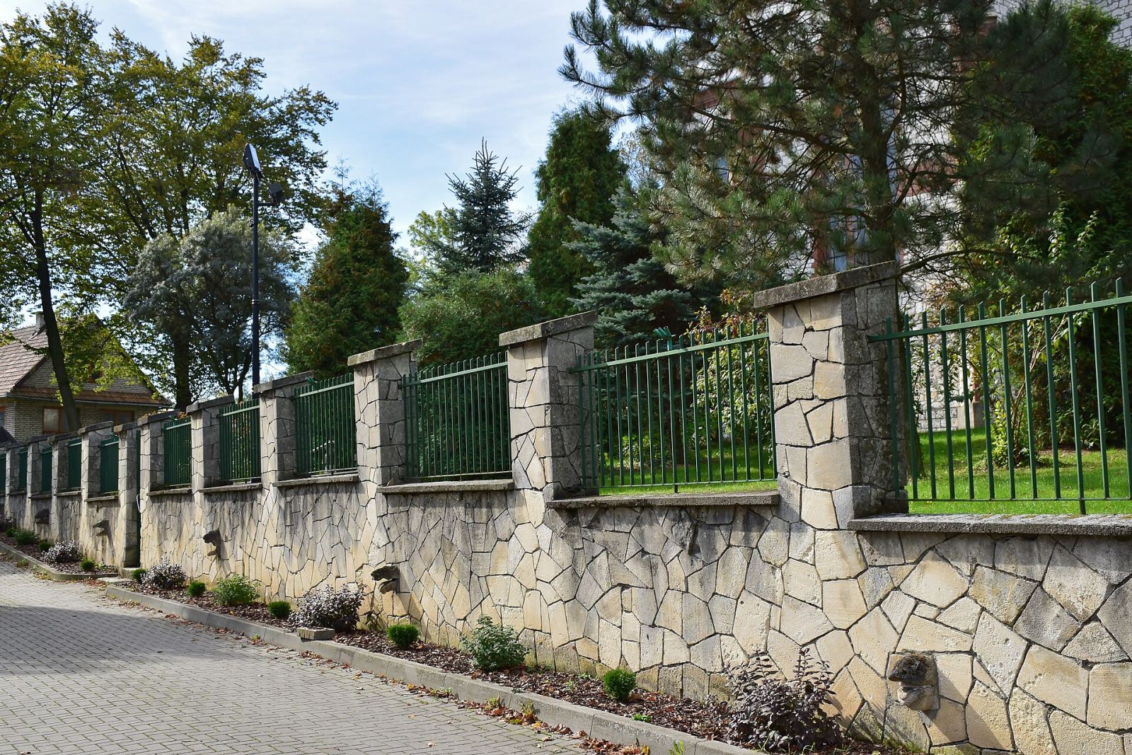 Ogrodzenie z bramą, Smardzowice
