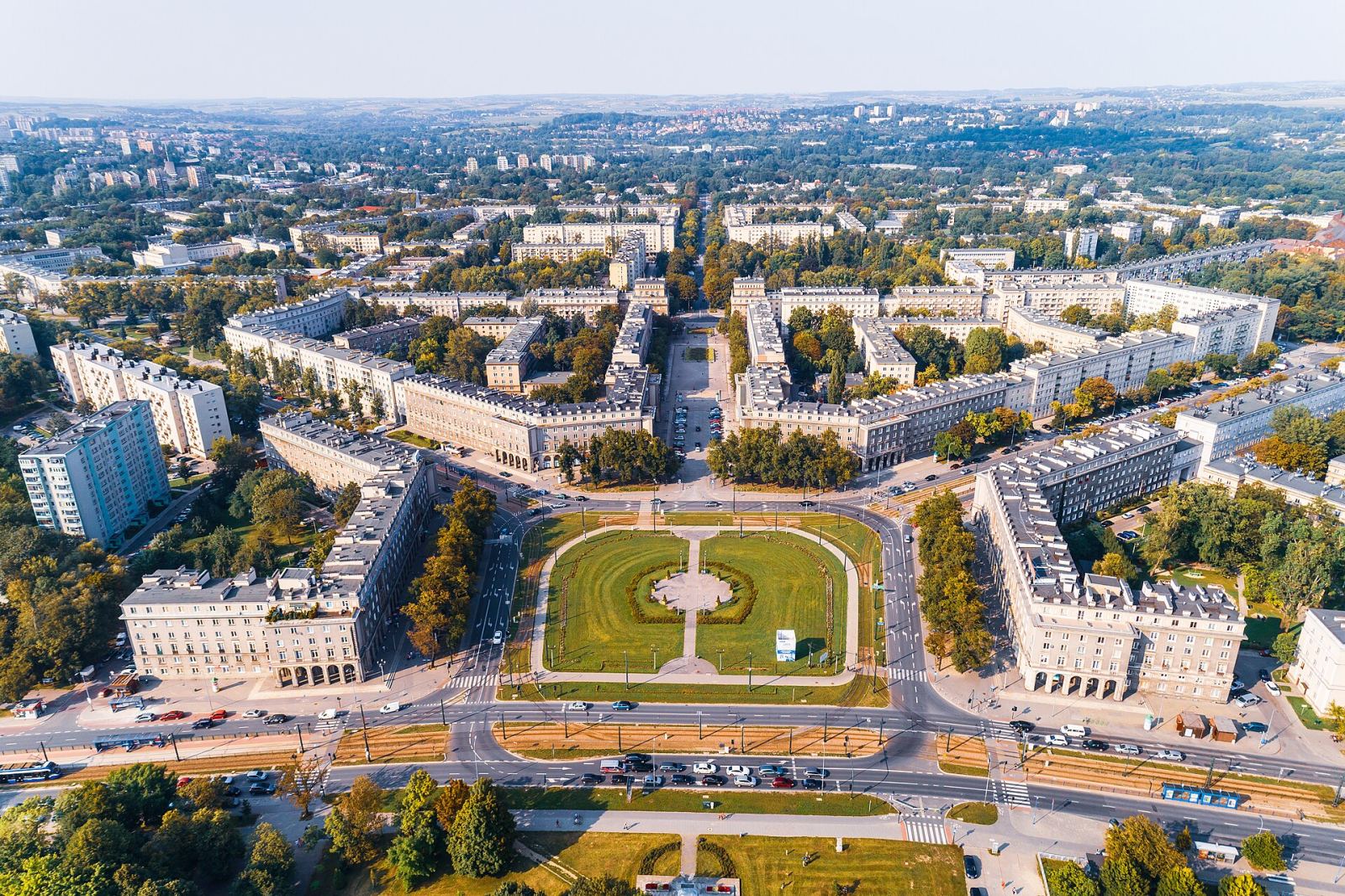 Zespół zabudowy Placu Centralnego im. Ronalda Reagana, Kraków
