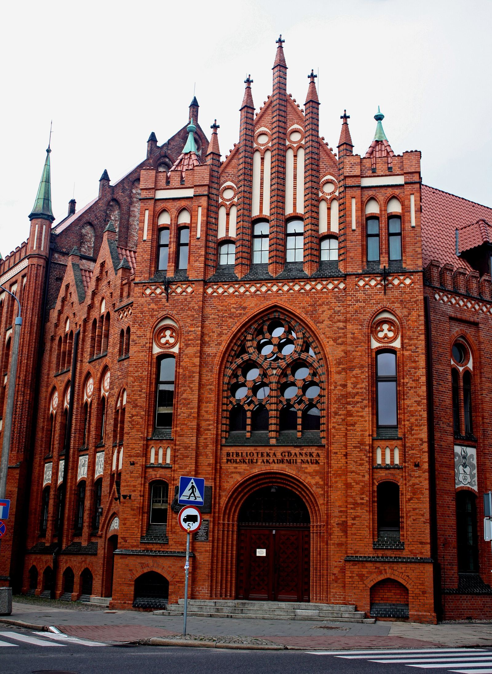 Budynek Biblioteki Miejskiej, ob. biblioteka PAN, Gdańsk