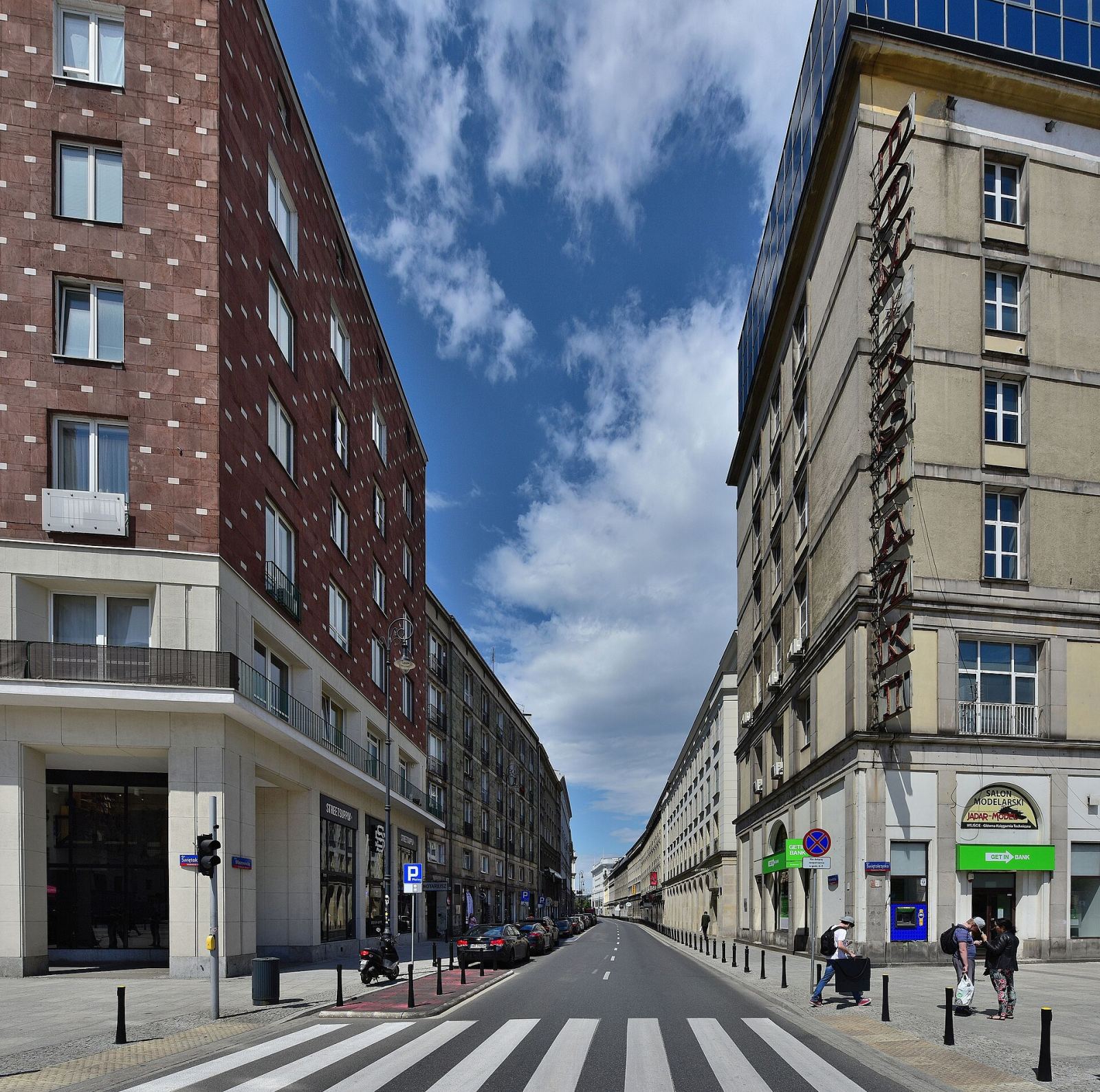 Założenie urbanistyczne ulicy Mazowieckiej, Warszawa