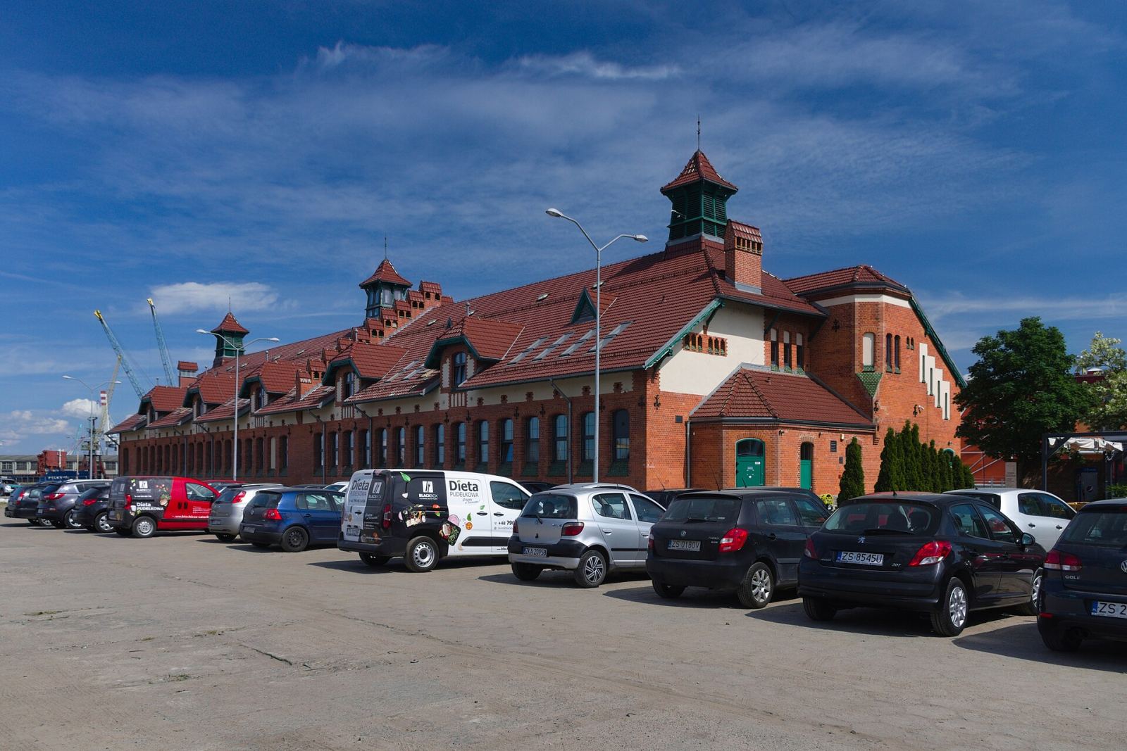 Obora, ob. magazyn techniczny, Szczecin
