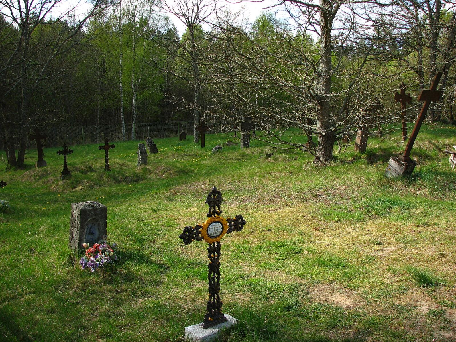 Cmentarz słowiński, Kluki