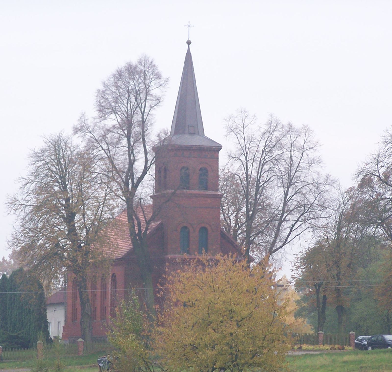 Kościół ewangelicki, ob. rzymskokatolicki pw. św. Stanisława Biskupa, Gołaszewo