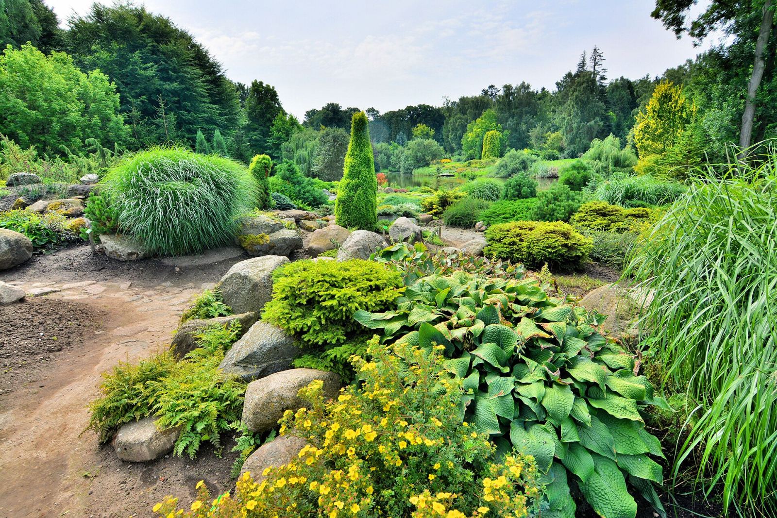 Park, Przelewice