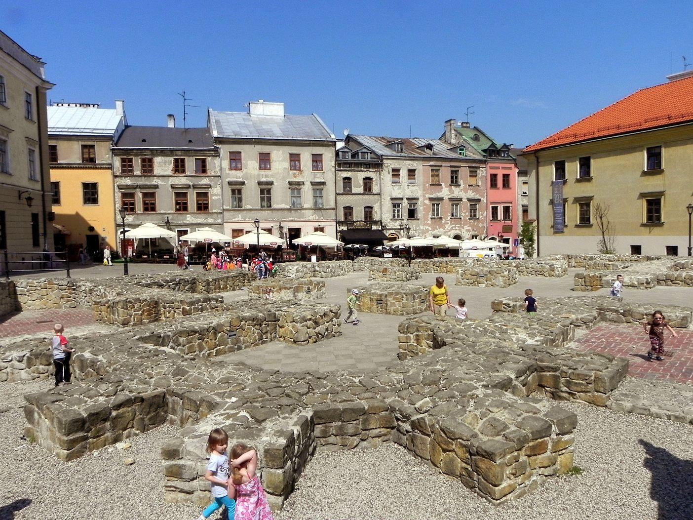 Fundamenty kościoła pw. św. Michała, Lublin