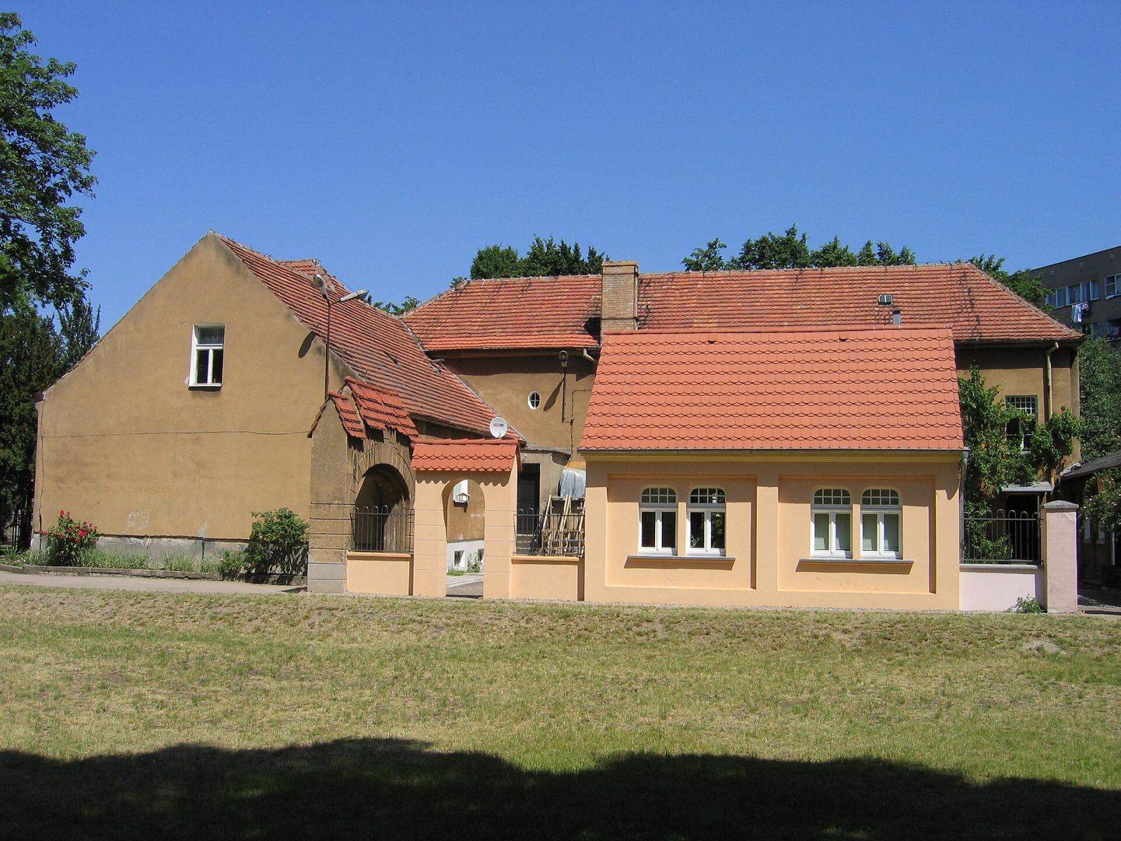 Ogrodzenie z bramą i bramkami, Gryfino