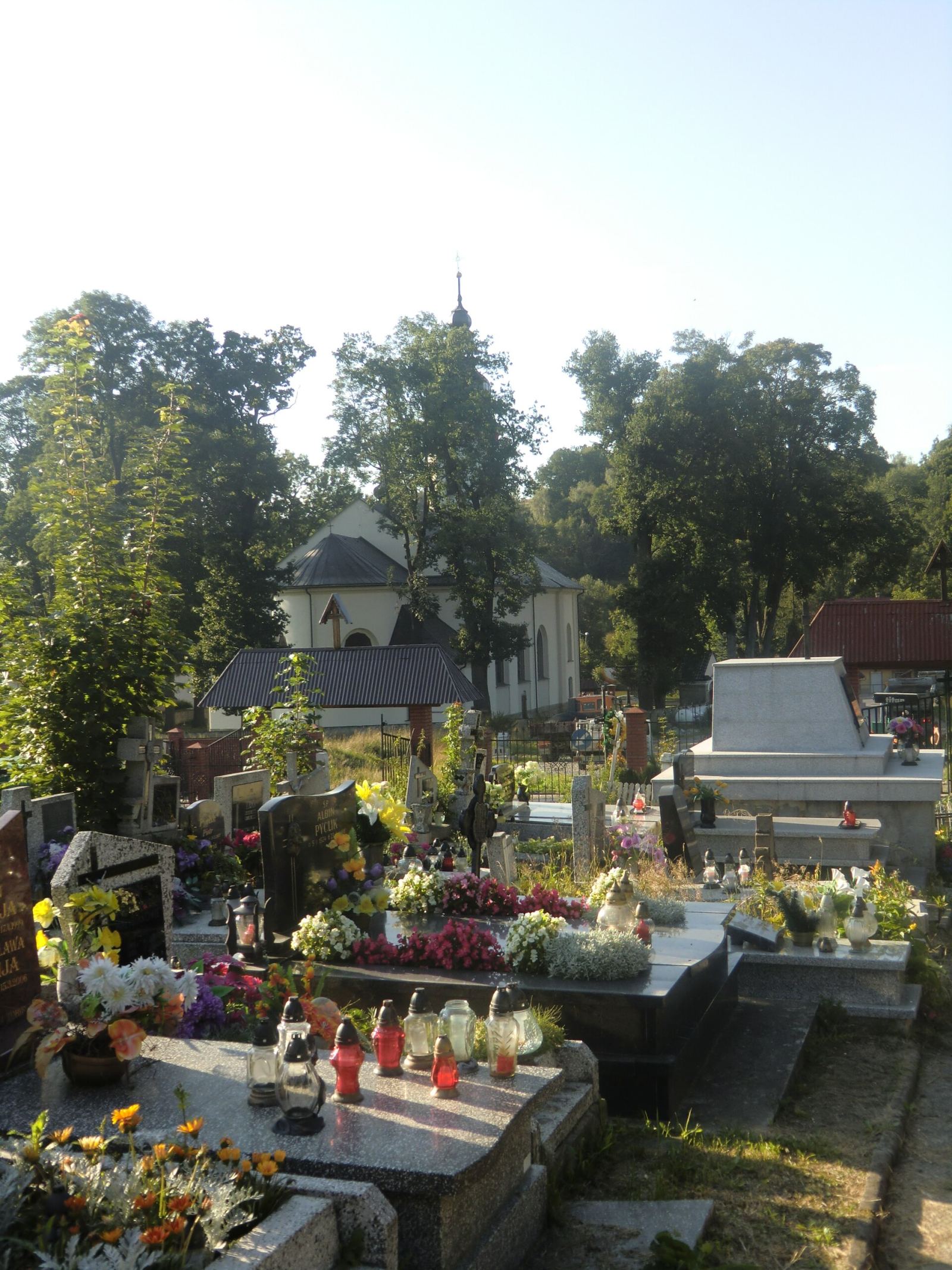 Cmentarz przykościelny, Ślemień