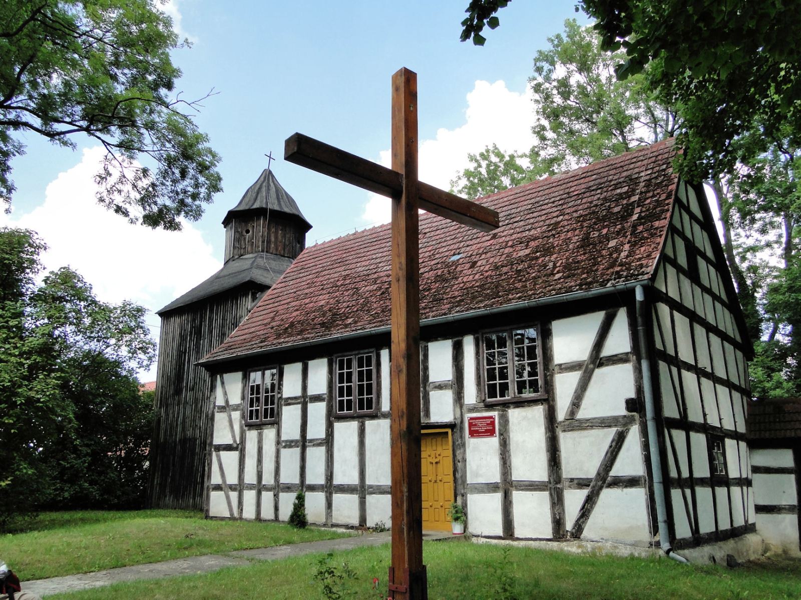 Kościół ewangelicki, ob. rzymskokatolicki filialny pw. św. Mateusza, Gardno