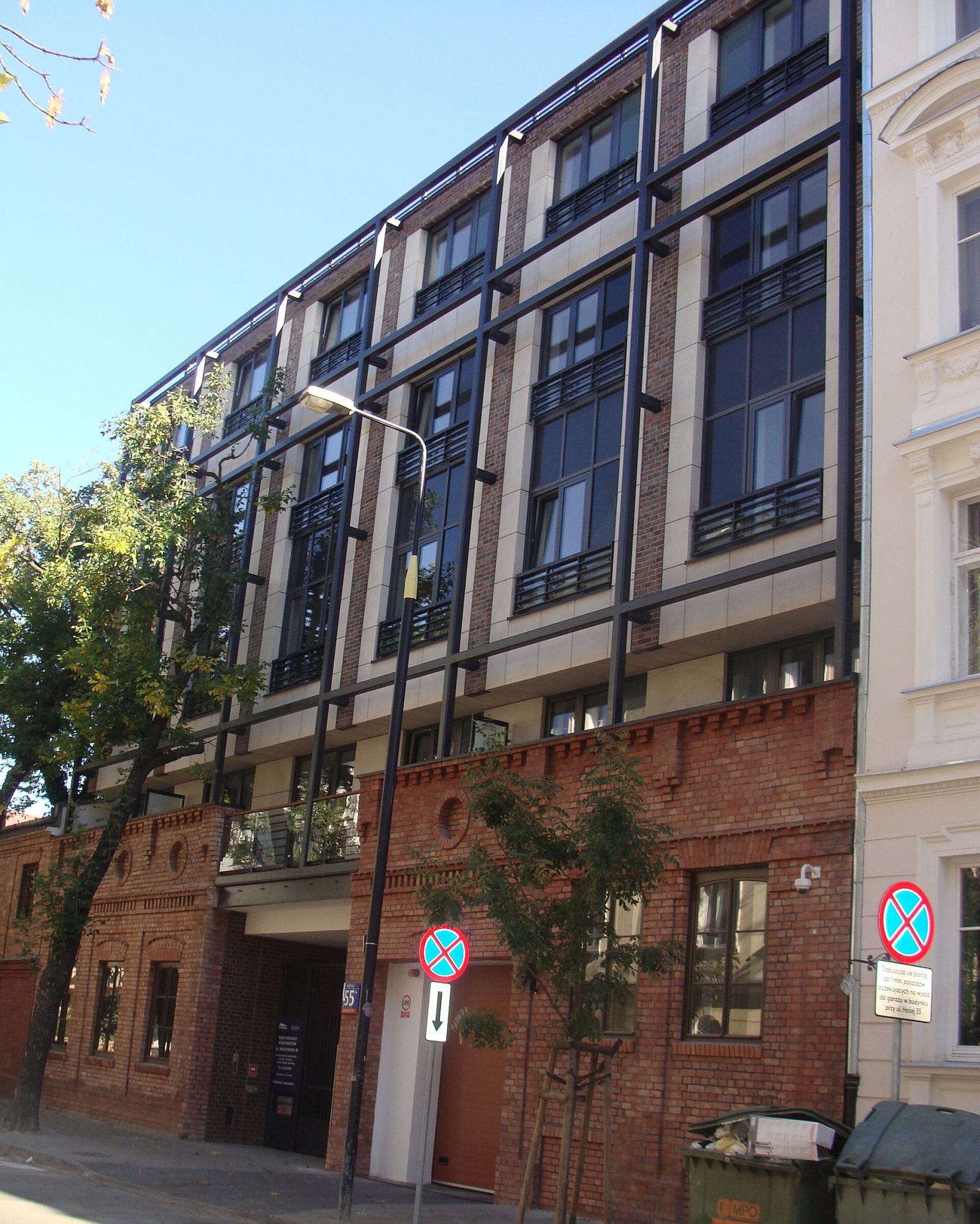 Elewacje frontowe, Warszawa