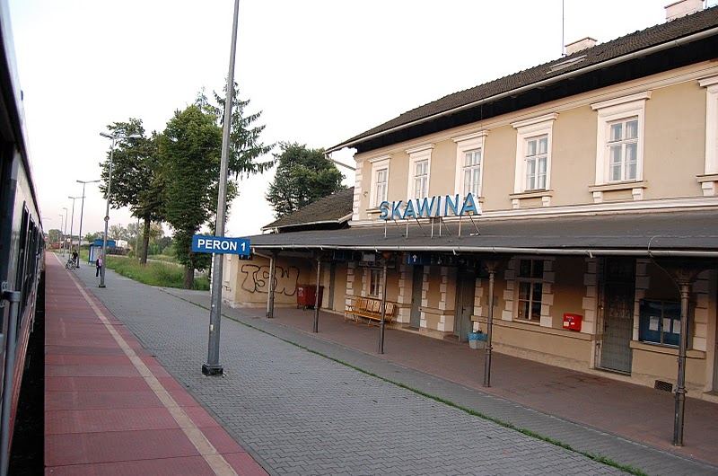 Dworzec PKP, Skawina