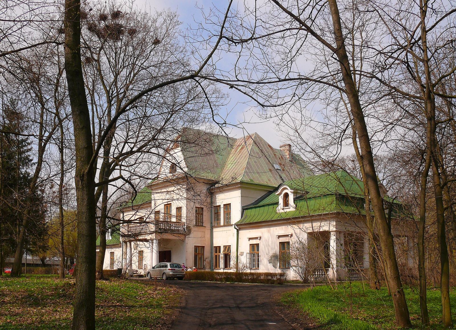Zespół pałacowo-parkowy, Łysołaje