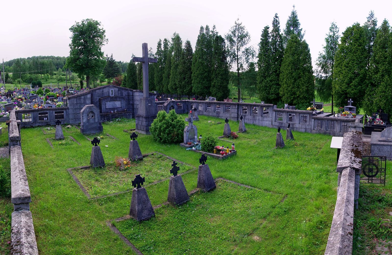 Cmentarz wojenny nr 286 z I wojny światowej, Olszyny