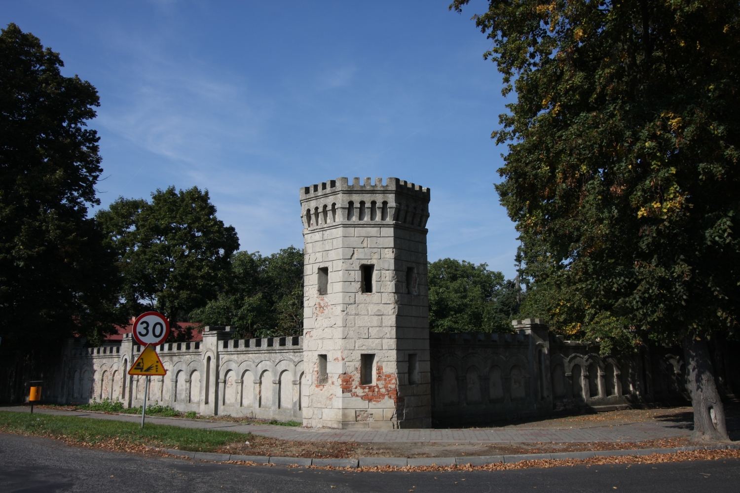 Ogrodzenie, Gościeszyn