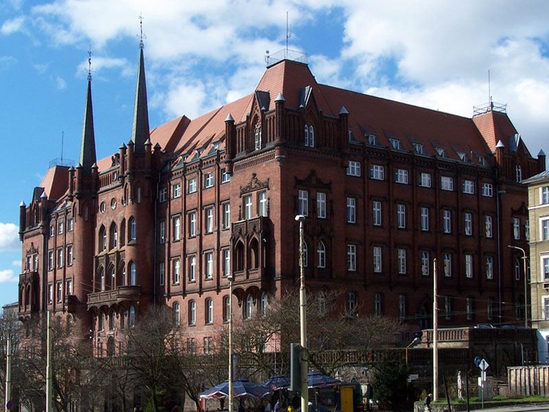 Czerwony Ratusz, ob. Urząd Morski, Szczecin