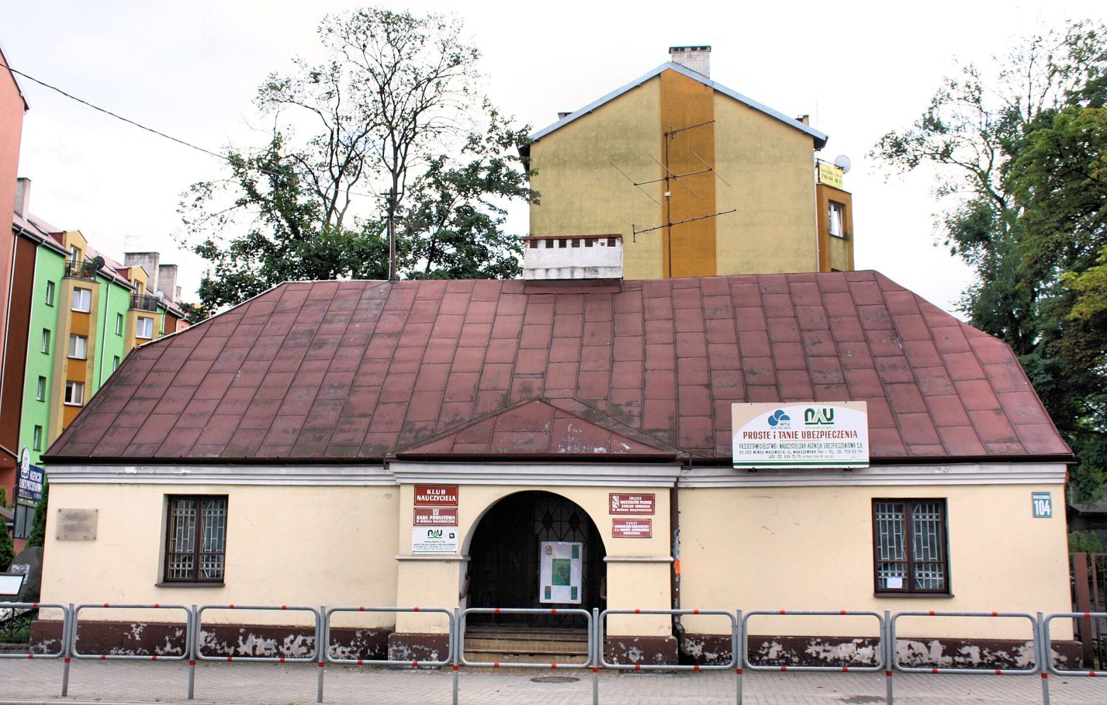 Budynek Komisji Edukacji Narodowej, ob. dom nauczyciela, Mińsk Mazowiecki