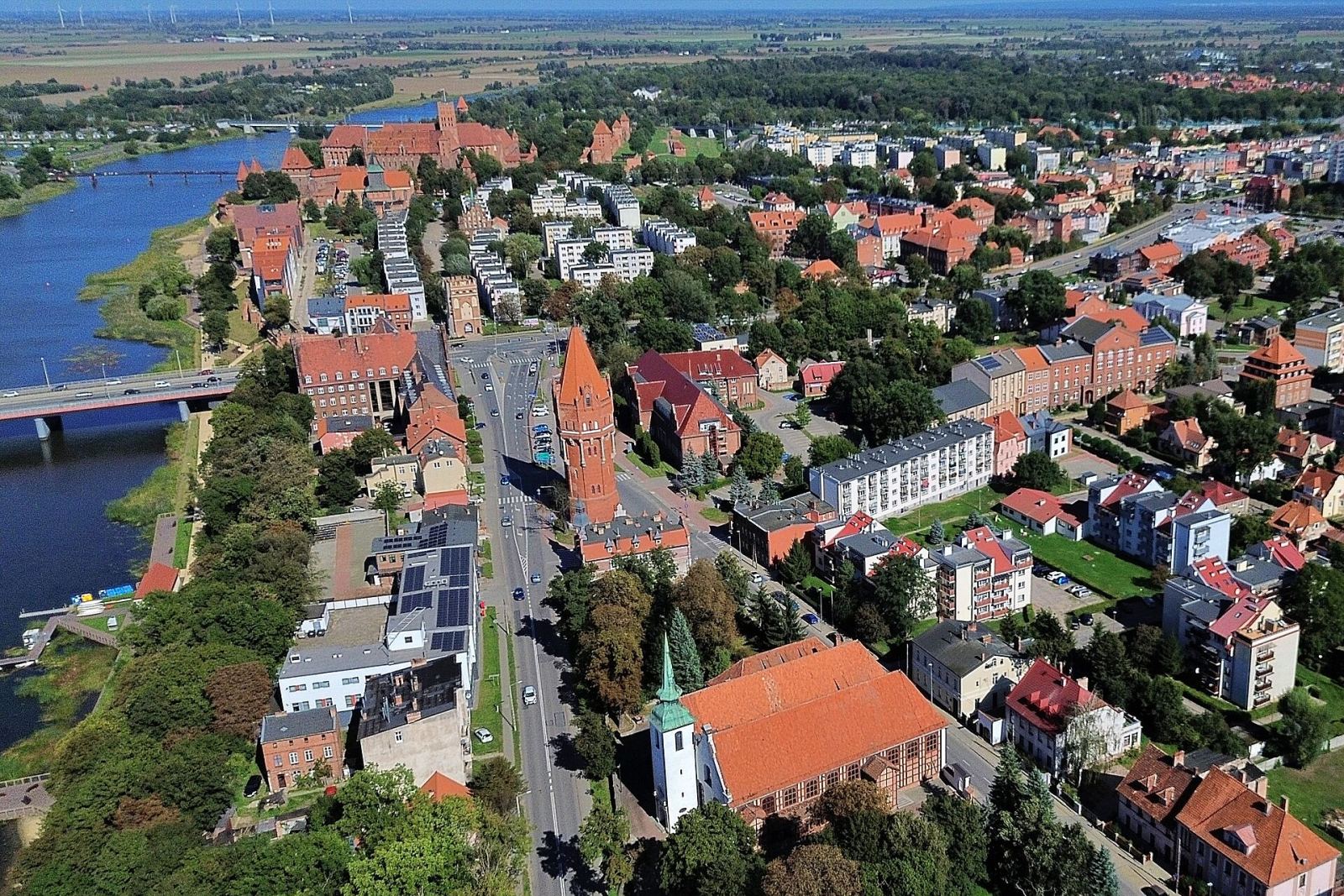 Teren zamku i miasta, Malbork