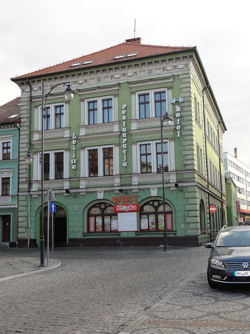 Hotel z restauracją, Leśna