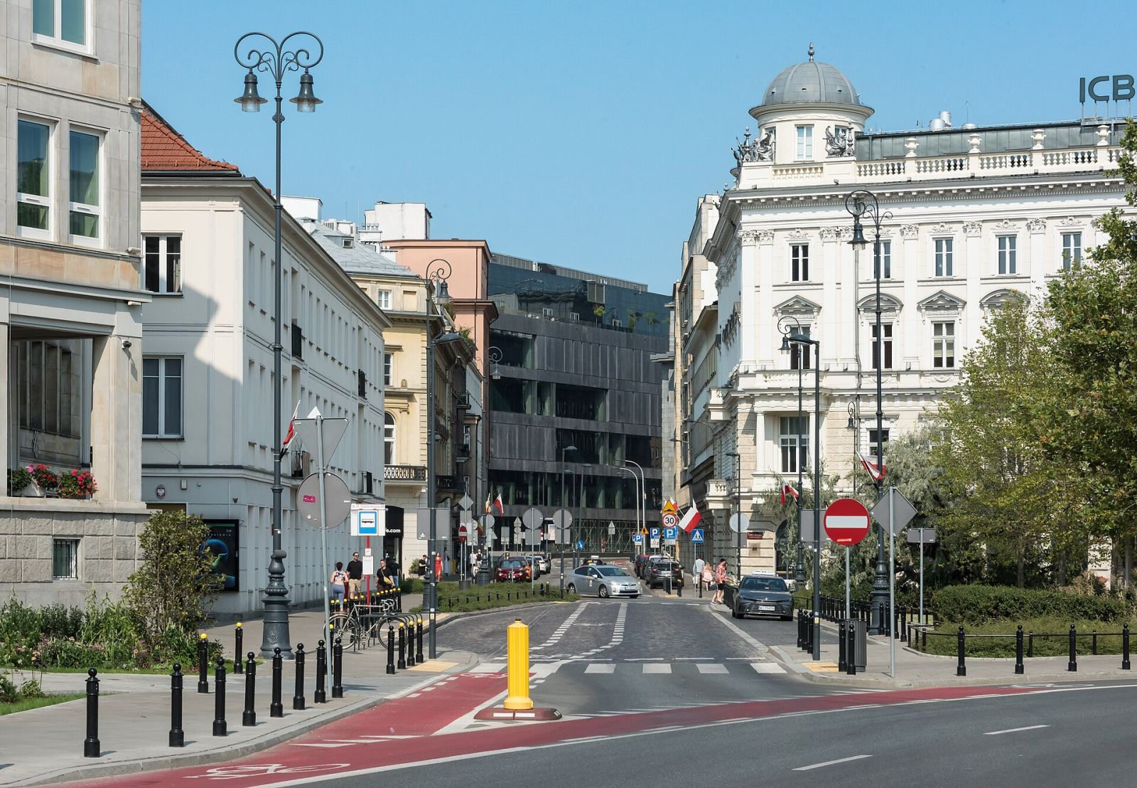 Założenie urbanistyczne ulicy Brackiej, Warszawa